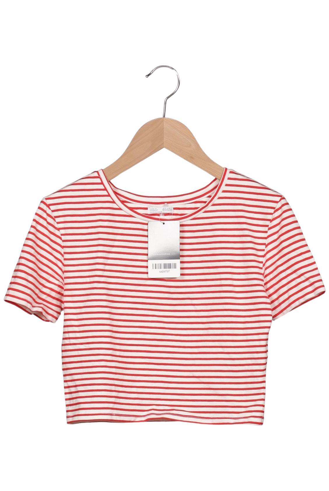 

Zara Damen T-Shirt, weiß, Gr. 38