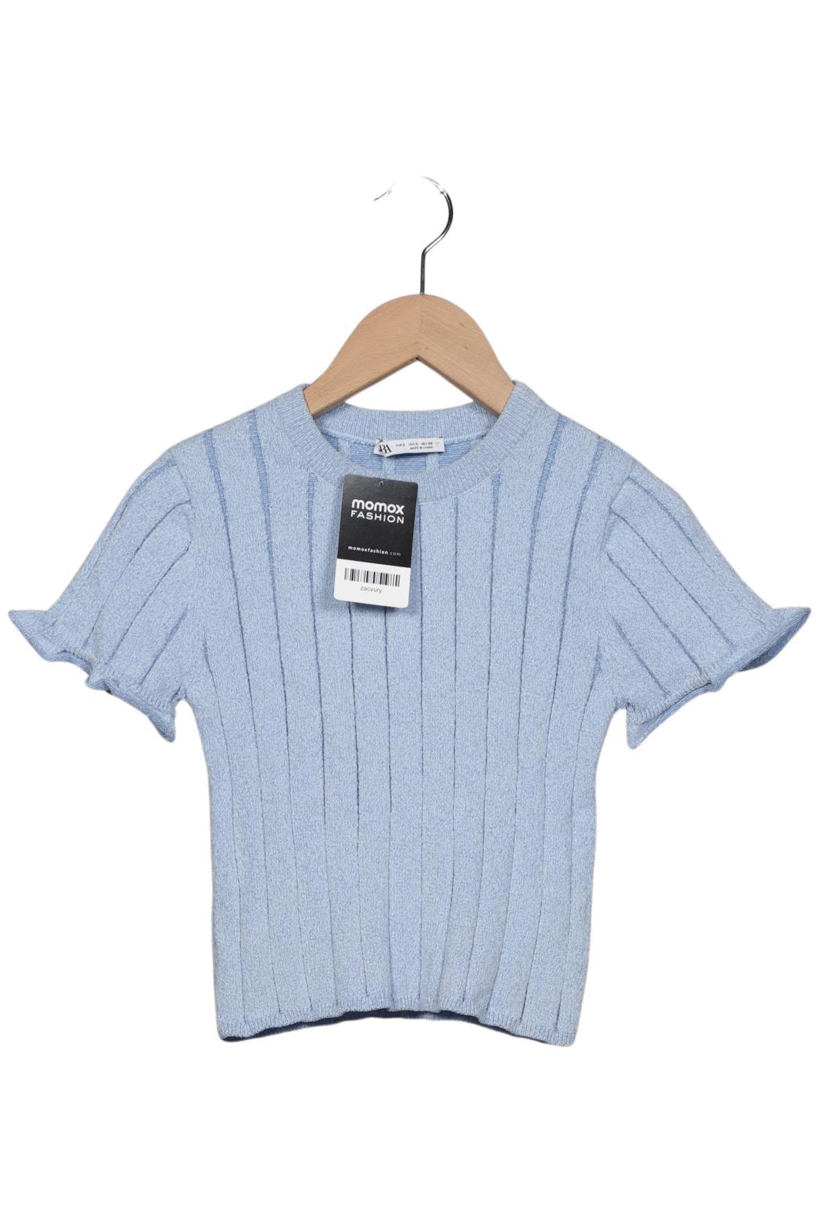 

Zara Damen T-Shirt, hellblau, Gr. 36