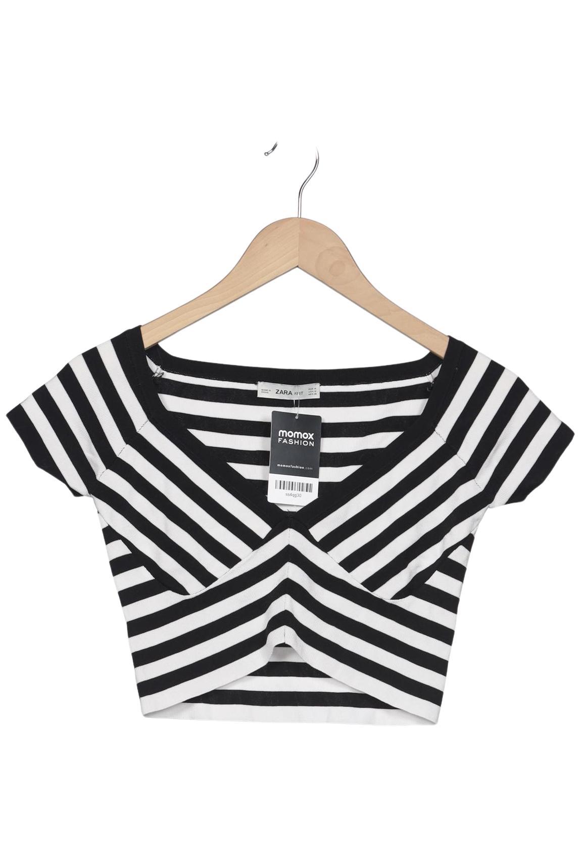 

Zara Damen T-Shirt, weiß, Gr. 38