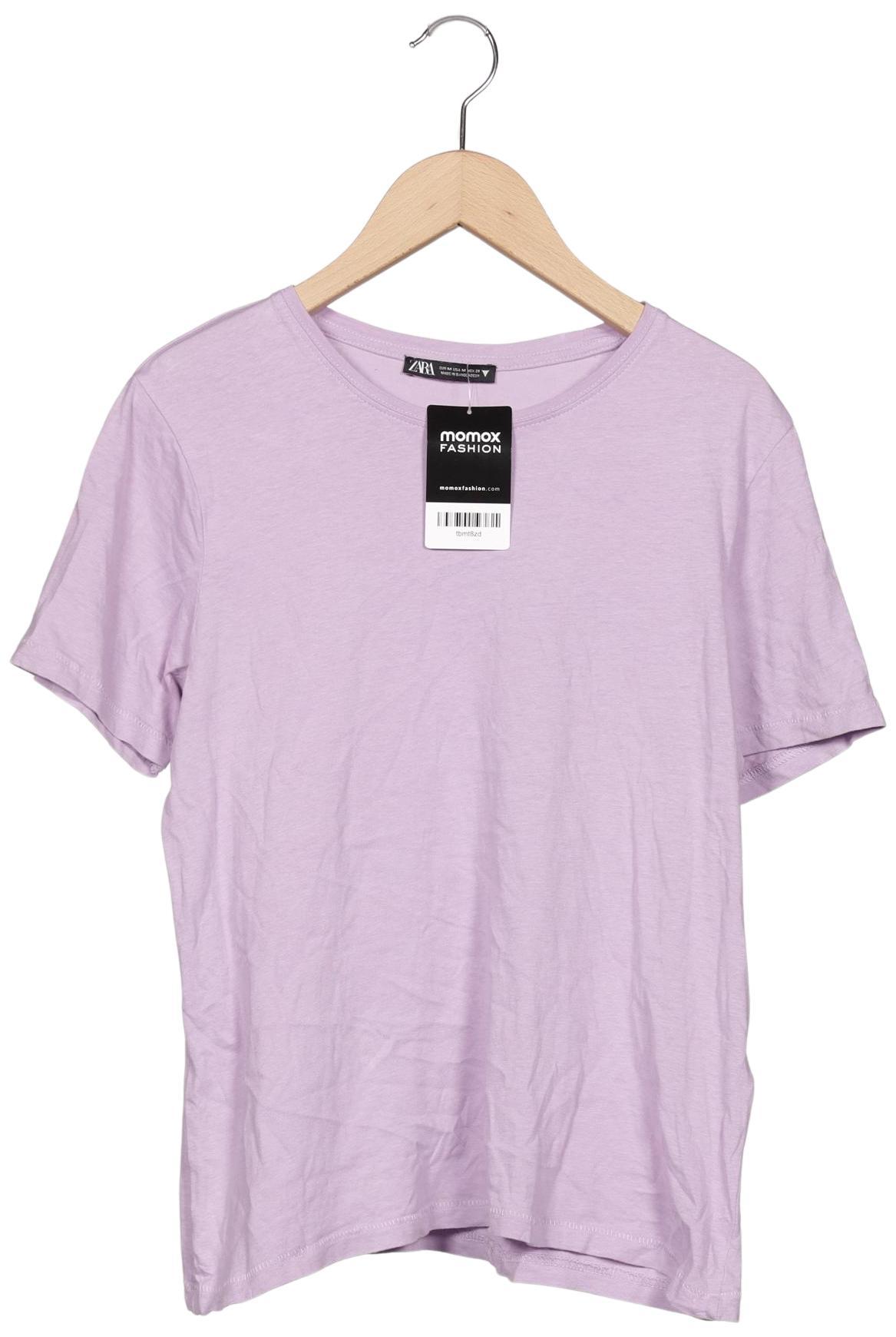

Zara Damen T-Shirt, flieder, Gr. 38