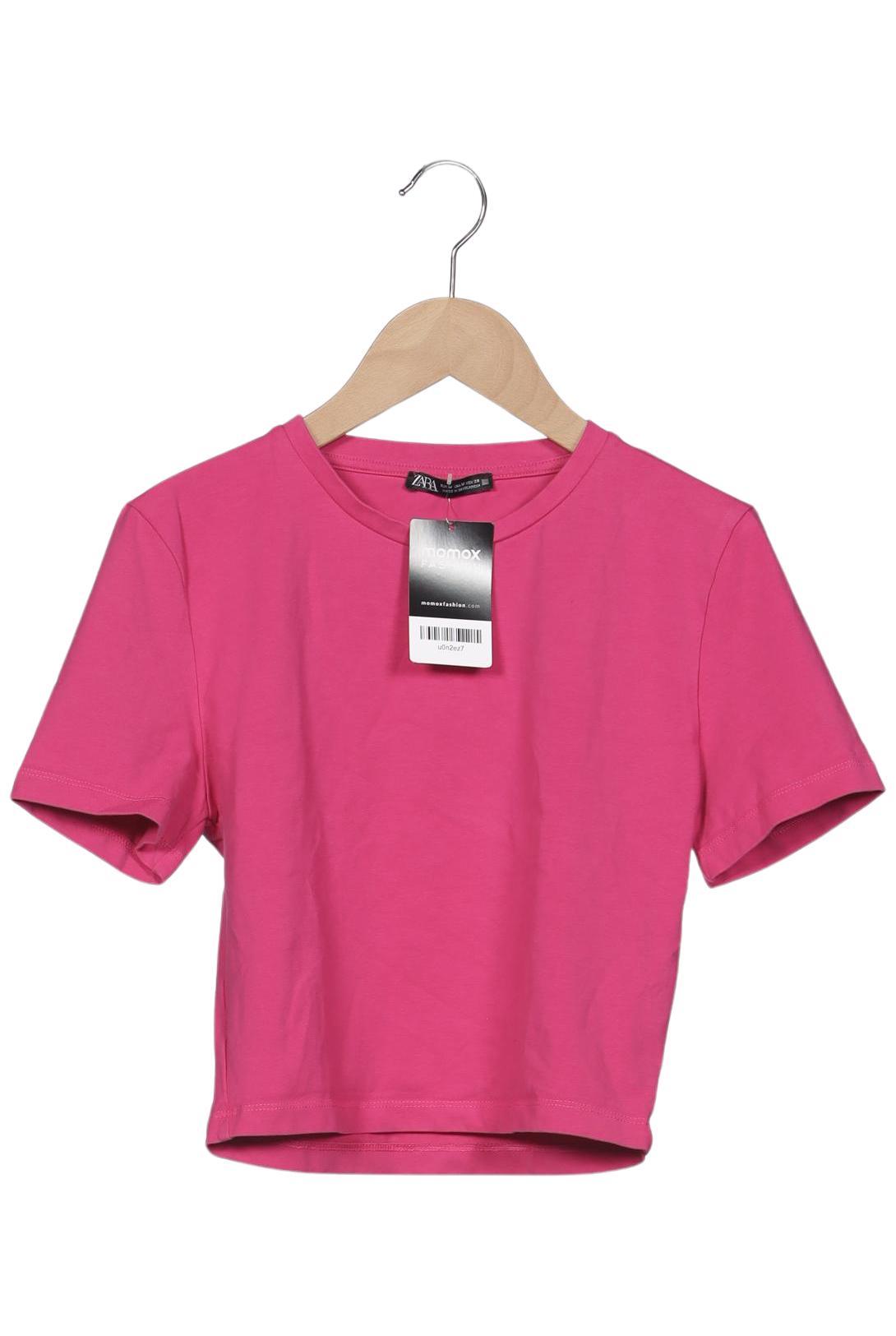 

Zara Damen T-Shirt, pink, Gr. 38