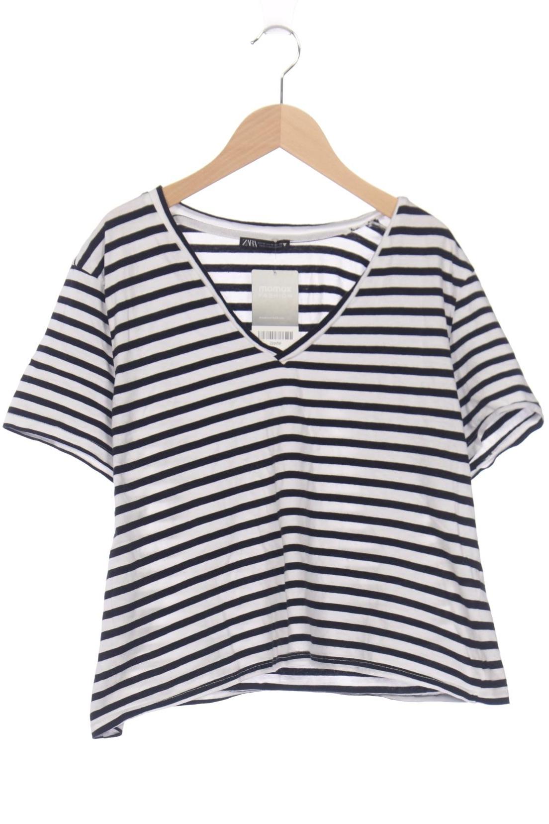 

Zara Damen T-Shirt, weiß, Gr. 38