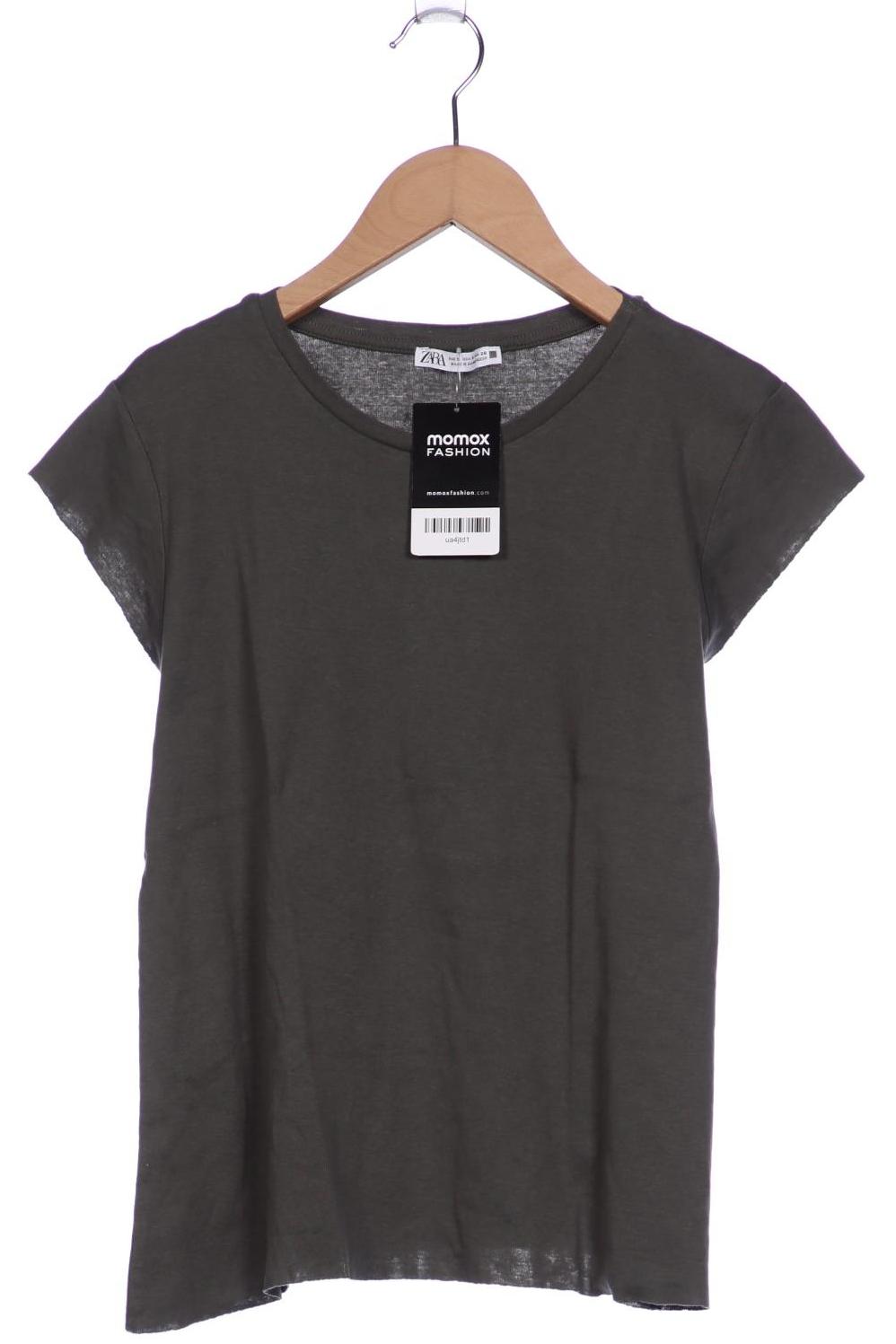 

Zara Damen T-Shirt, grau, Gr. 36