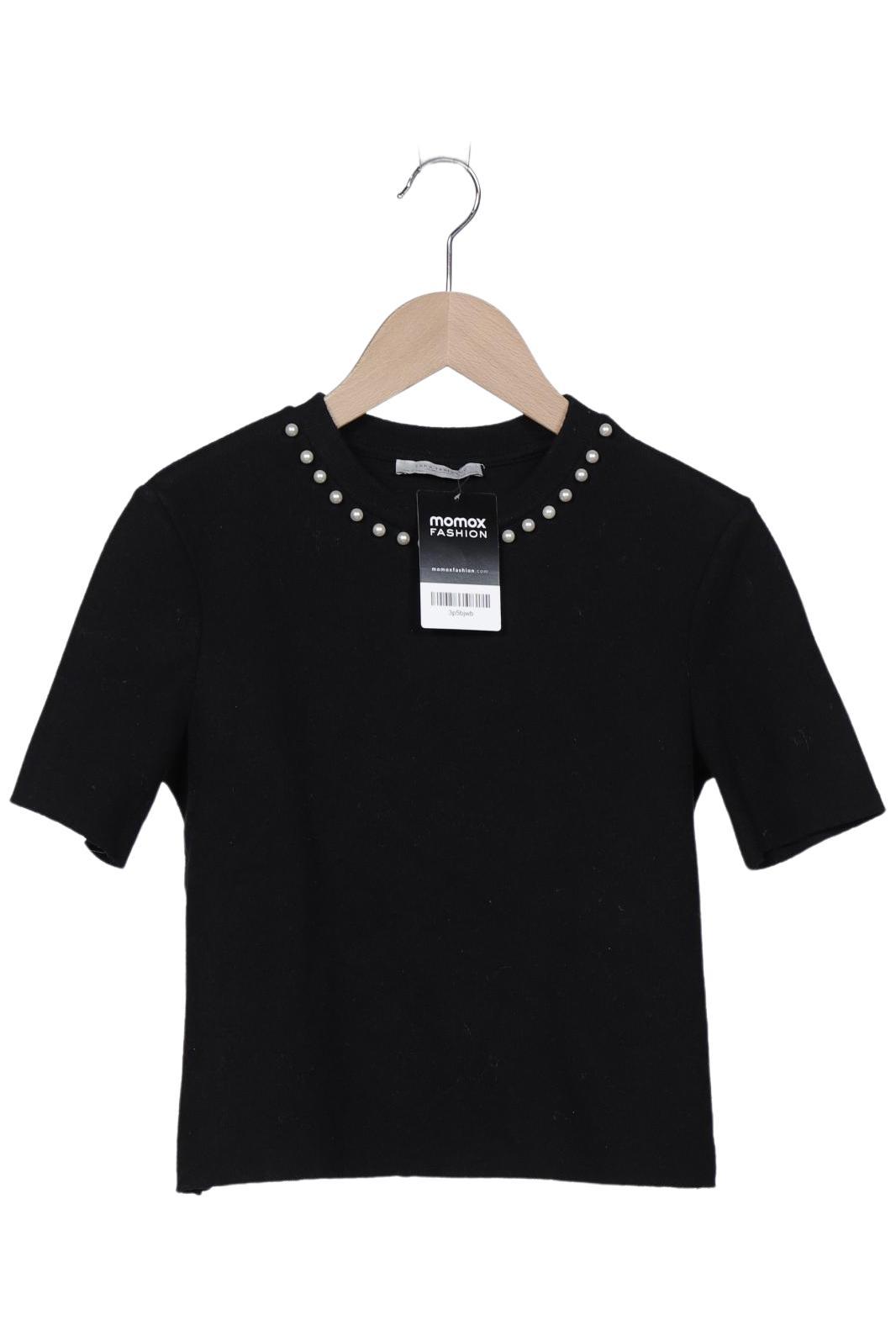 

Zara Damen T-Shirt, schwarz, Gr. 36