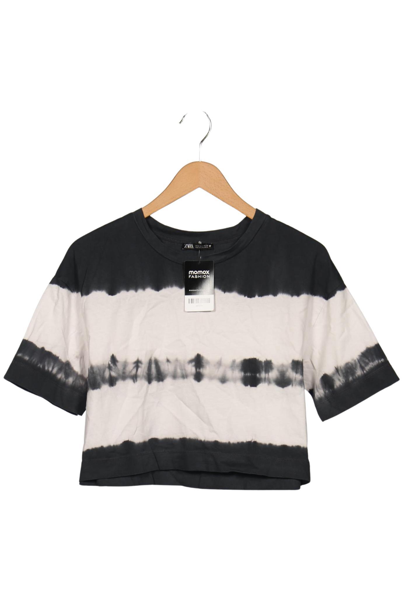 

Zara Damen T-Shirt, grau, Gr. 36