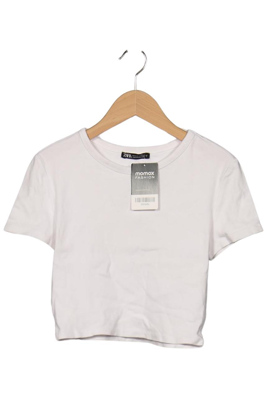 

Zara Damen T-Shirt, weiß, Gr. 38