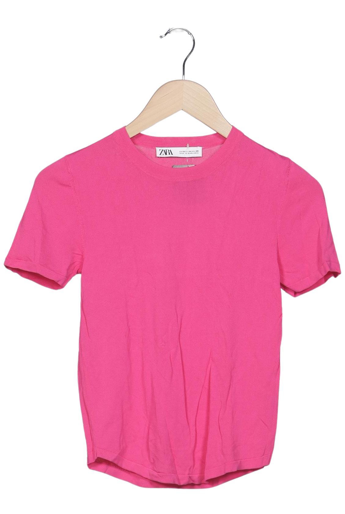 

Zara Damen T-Shirt, pink, Gr. 38
