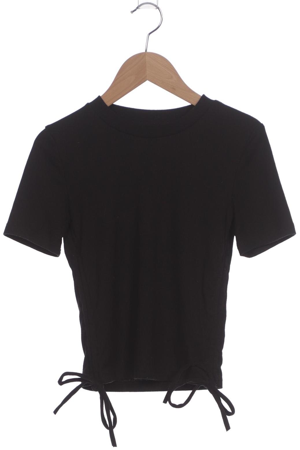 

Zara Damen T-Shirt, schwarz, Gr. 36