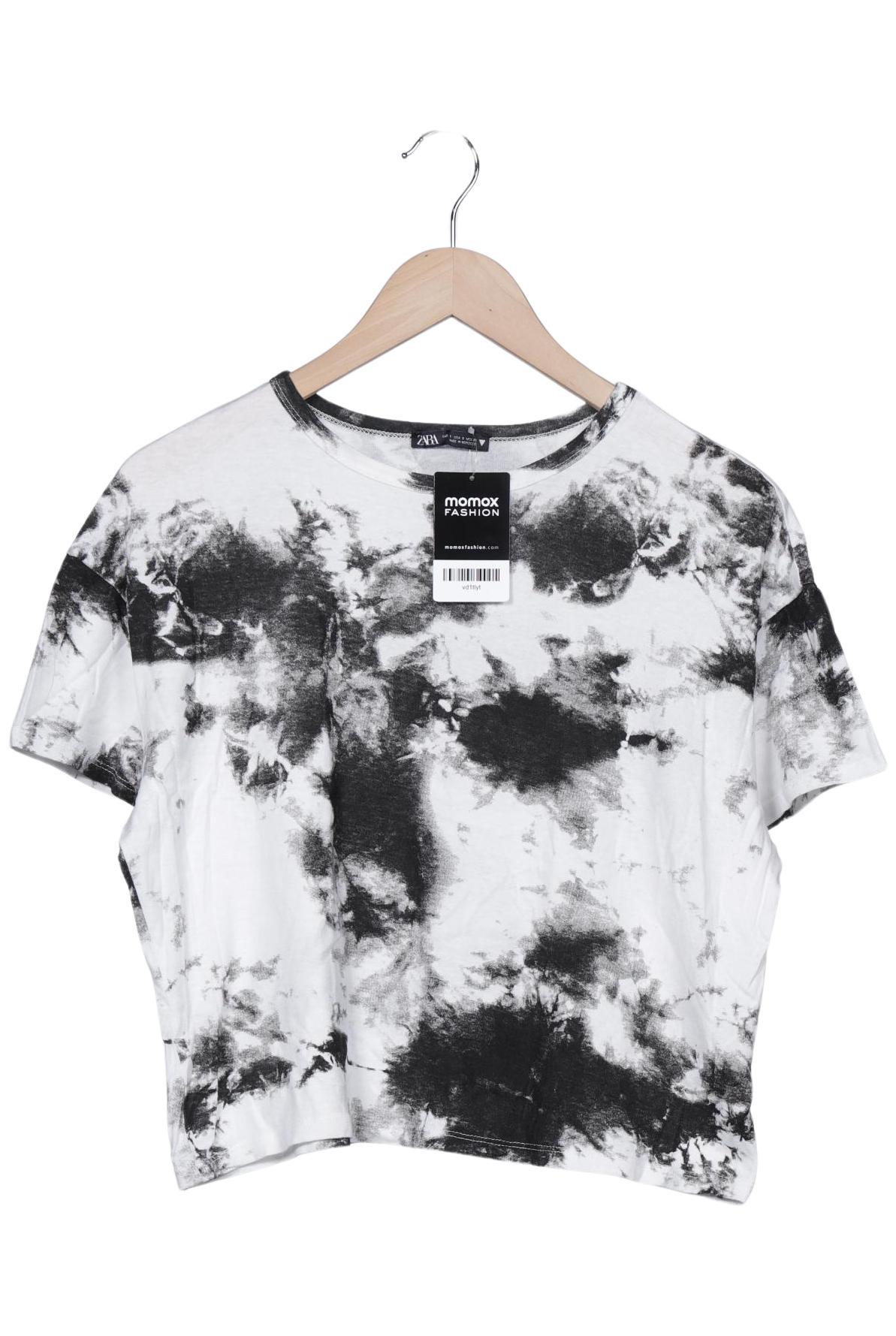 

Zara Damen T-Shirt, weiß, Gr. 36