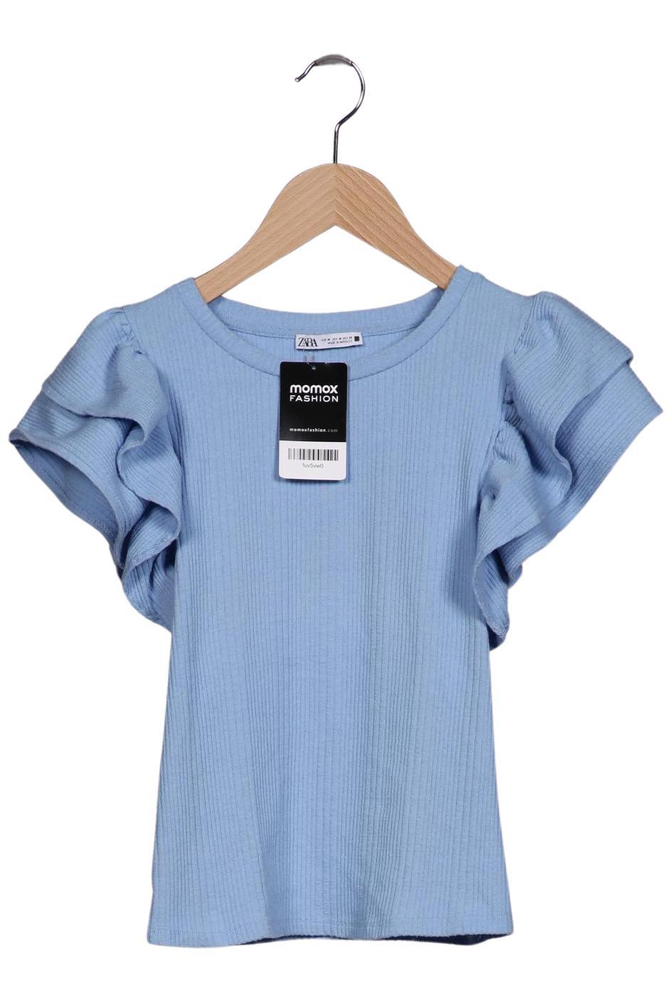 

Zara Damen T-Shirt, hellblau, Gr. 38