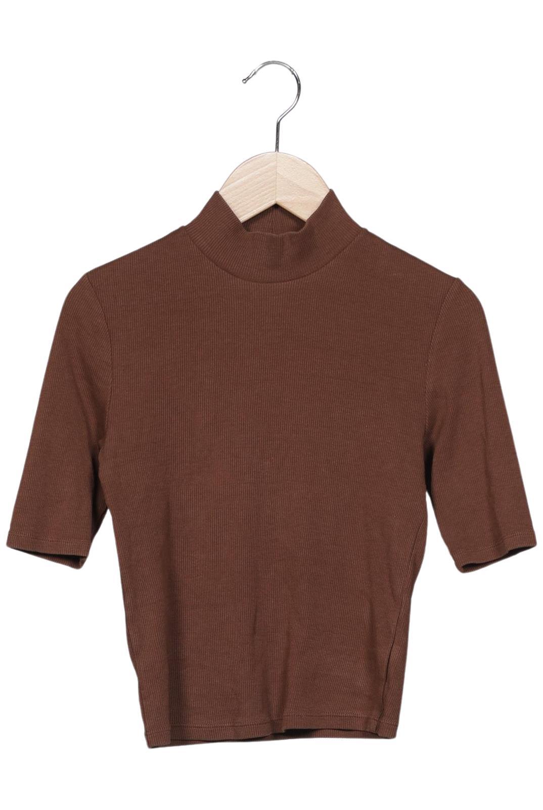 

Zara Damen T-Shirt, braun, Gr. 36