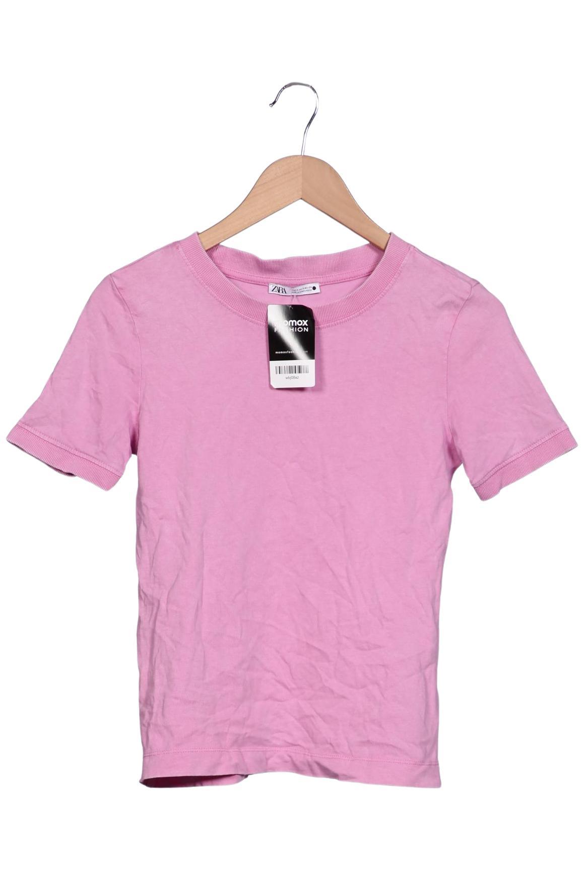 

Zara Damen T-Shirt, pink, Gr. 36