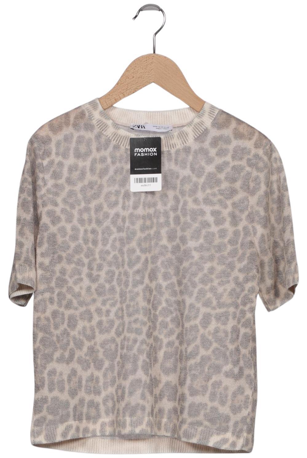 

Zara Damen T-Shirt, beige, Gr. 38