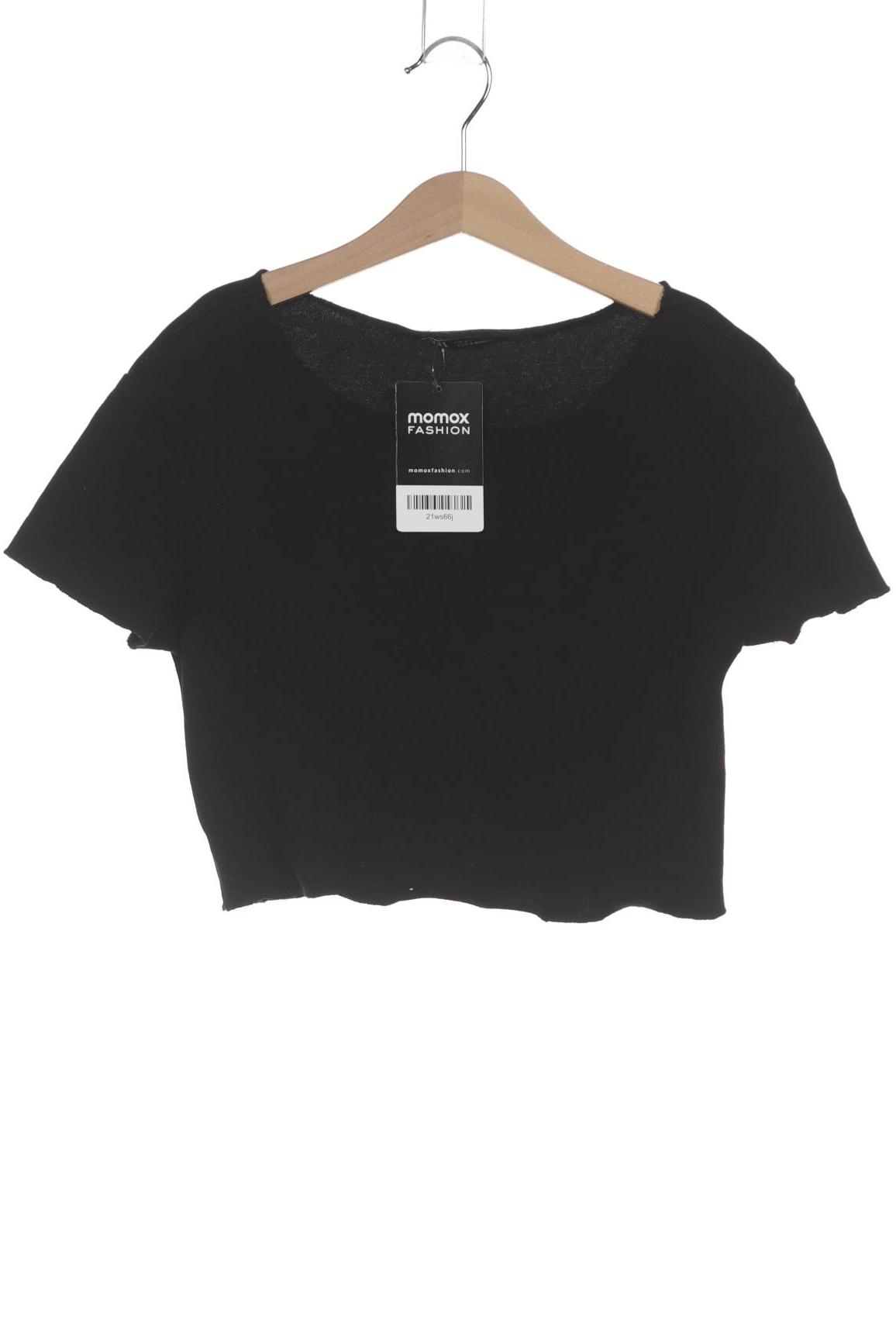 

Zara Damen T-Shirt, schwarz, Gr. 36
