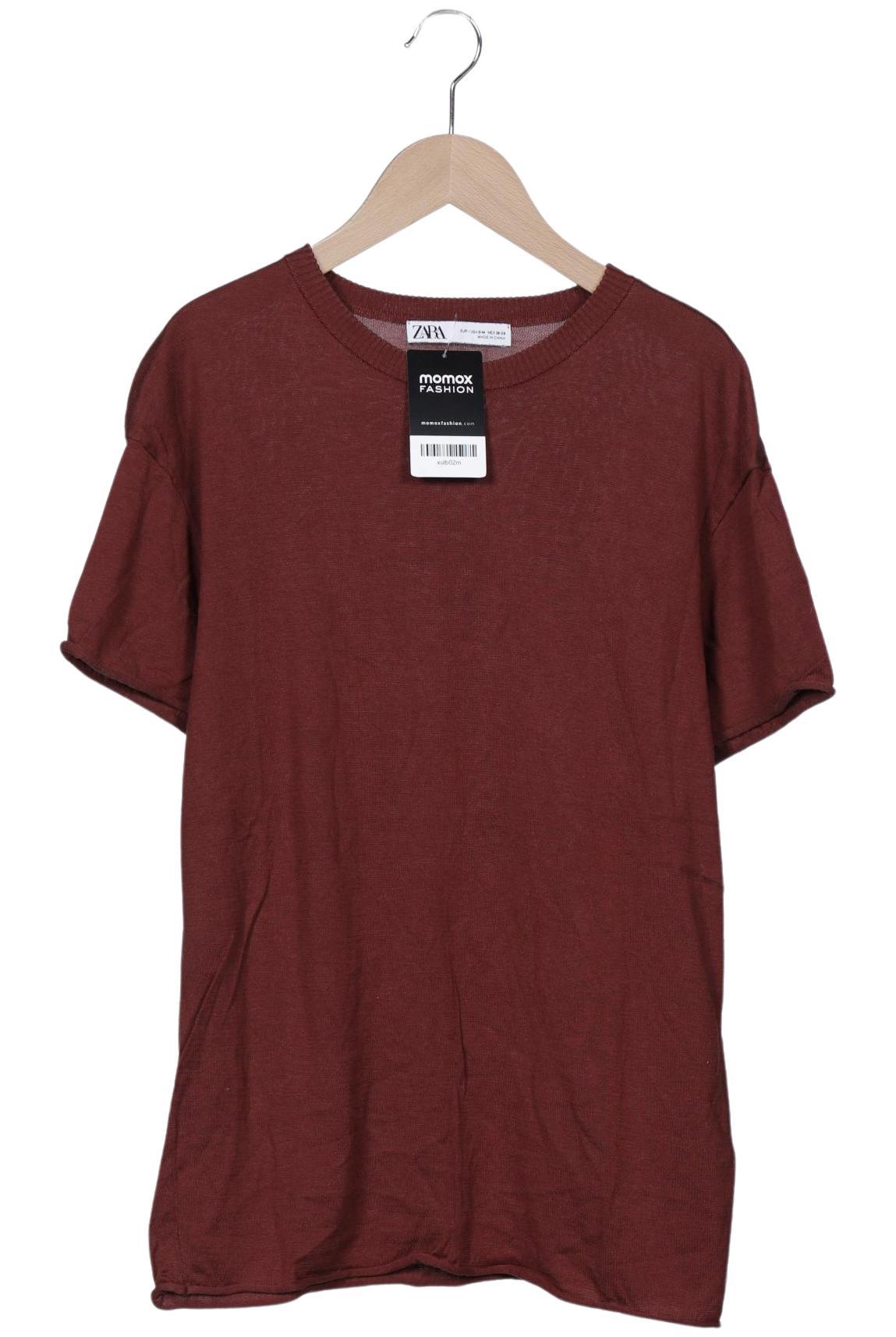 

Zara Damen T-Shirt, braun, Gr. 36