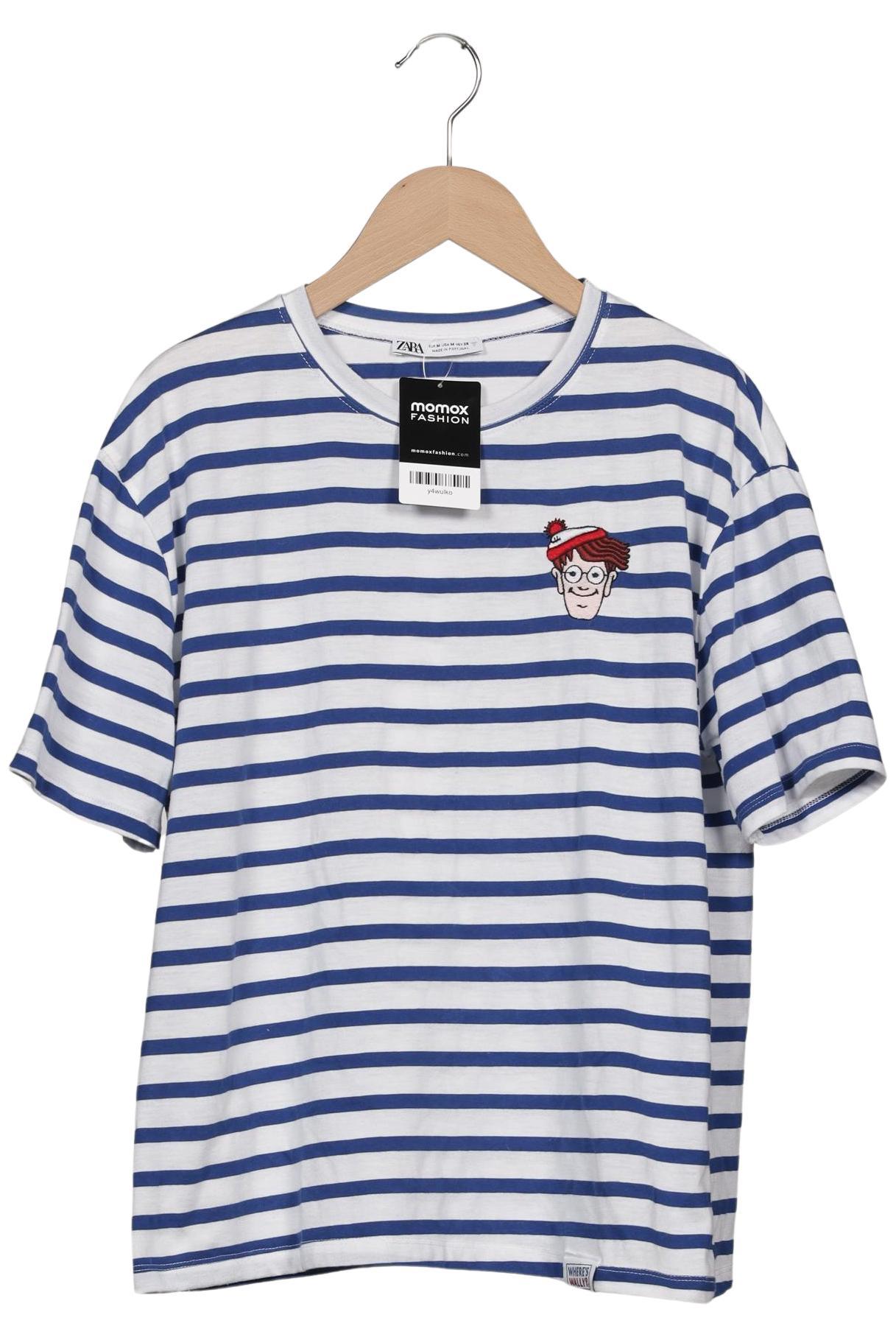

Zara Damen T-Shirt, blau, Gr. 38