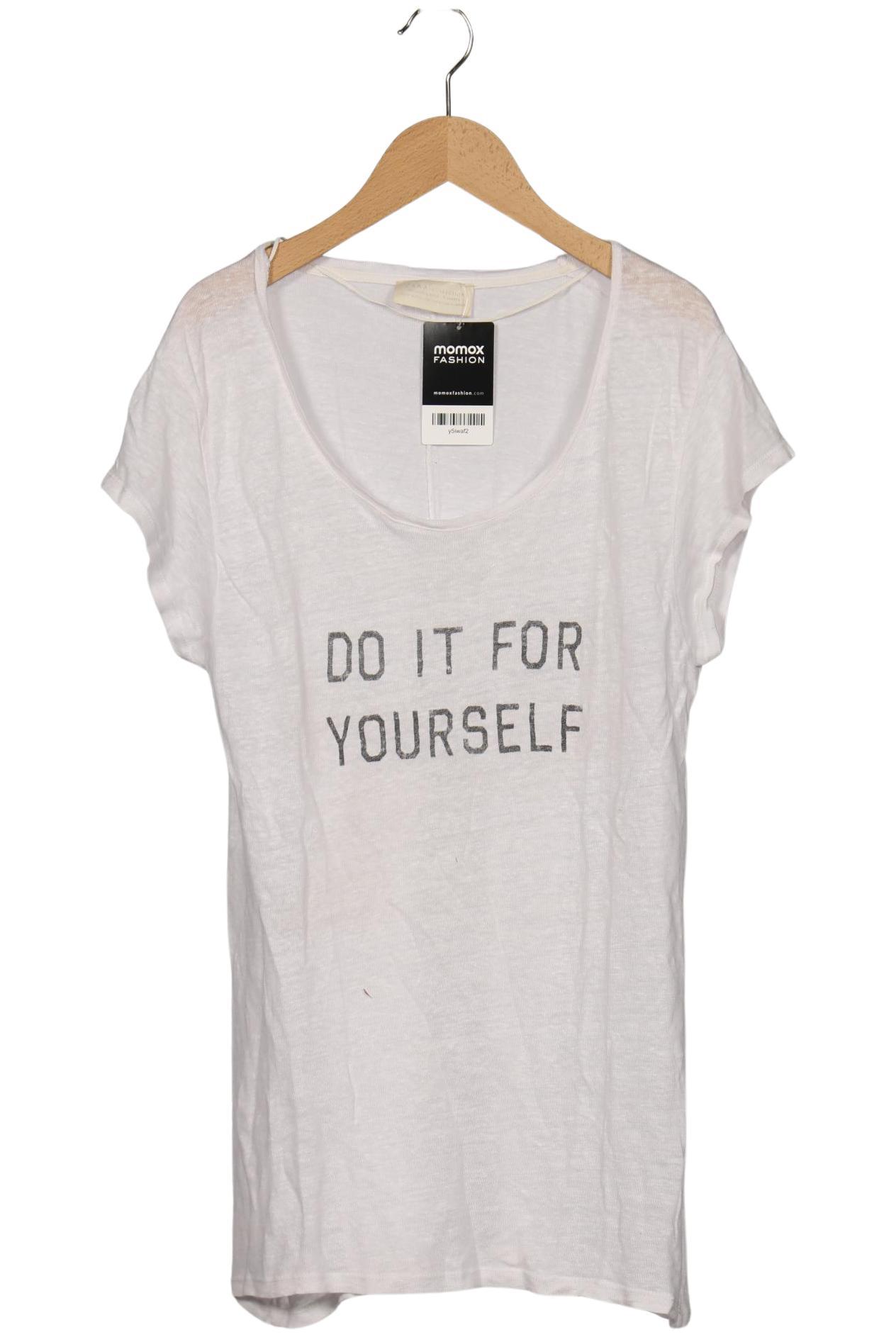 

Zara Damen T-Shirt, weiß, Gr. 36