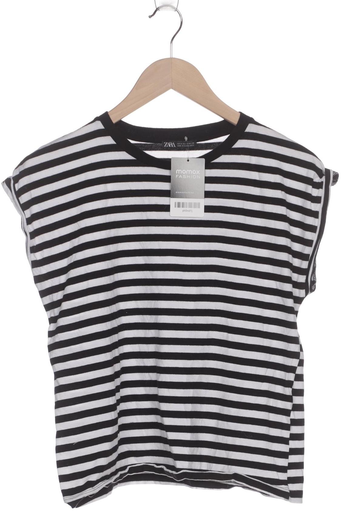 

Zara Damen T-Shirt, schwarz, Gr. 38