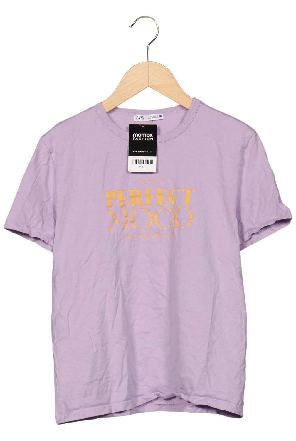 

Zara Damen T-Shirt, flieder, Gr. 36