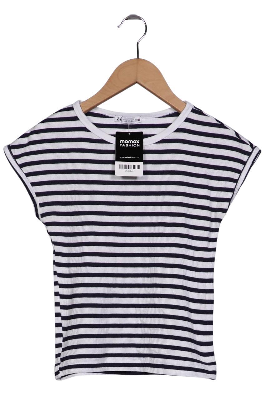 

Zara Damen T-Shirt, weiß, Gr. 36