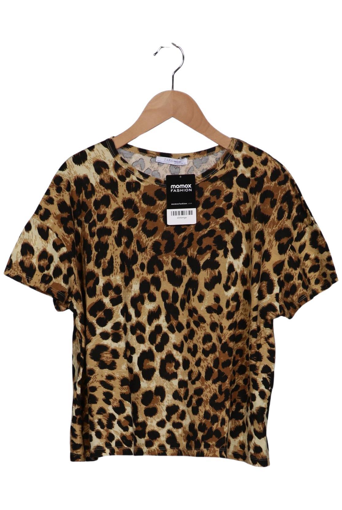 

Zara Damen T-Shirt, braun, Gr. 36