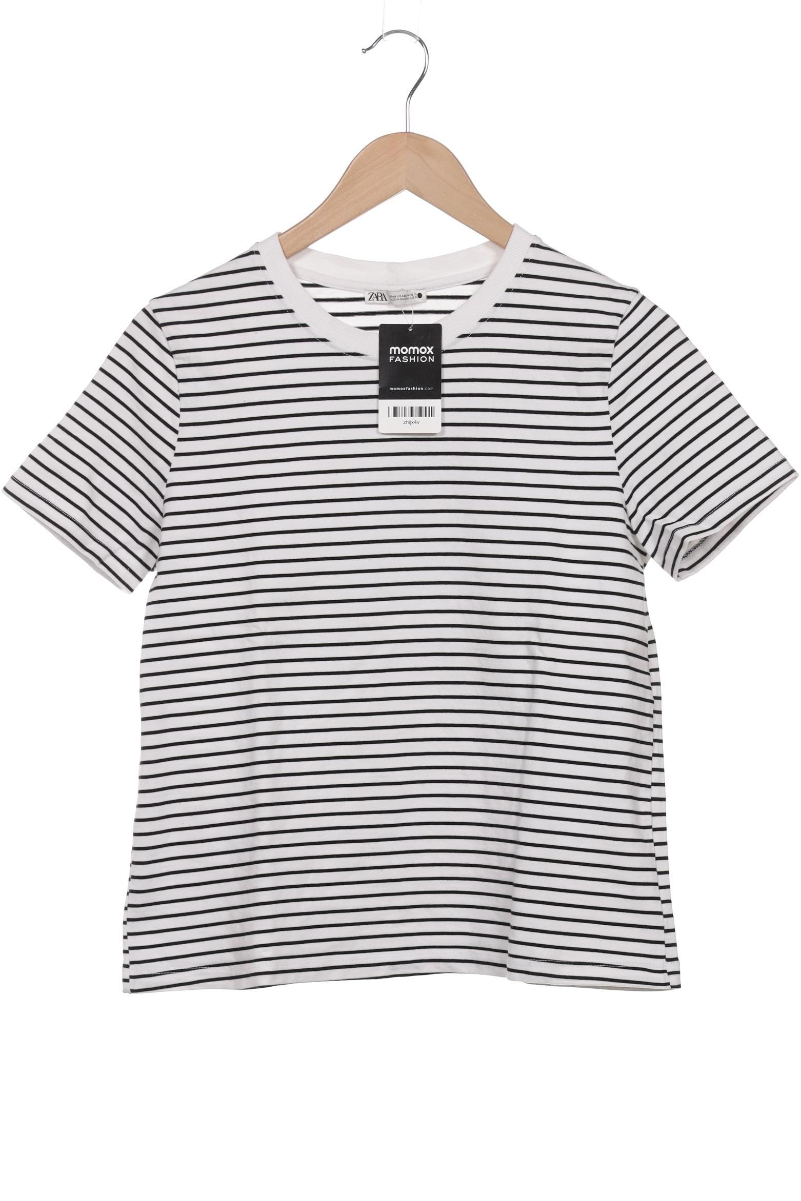 

Zara Damen T-Shirt, schwarz, Gr. 38