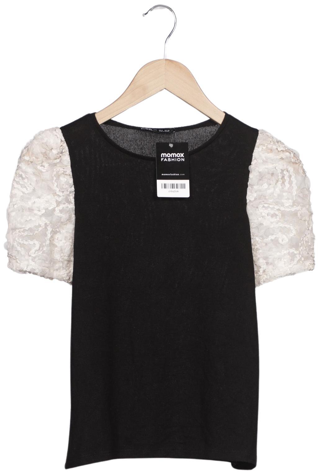 

Zara Damen T-Shirt, schwarz, Gr. 36
