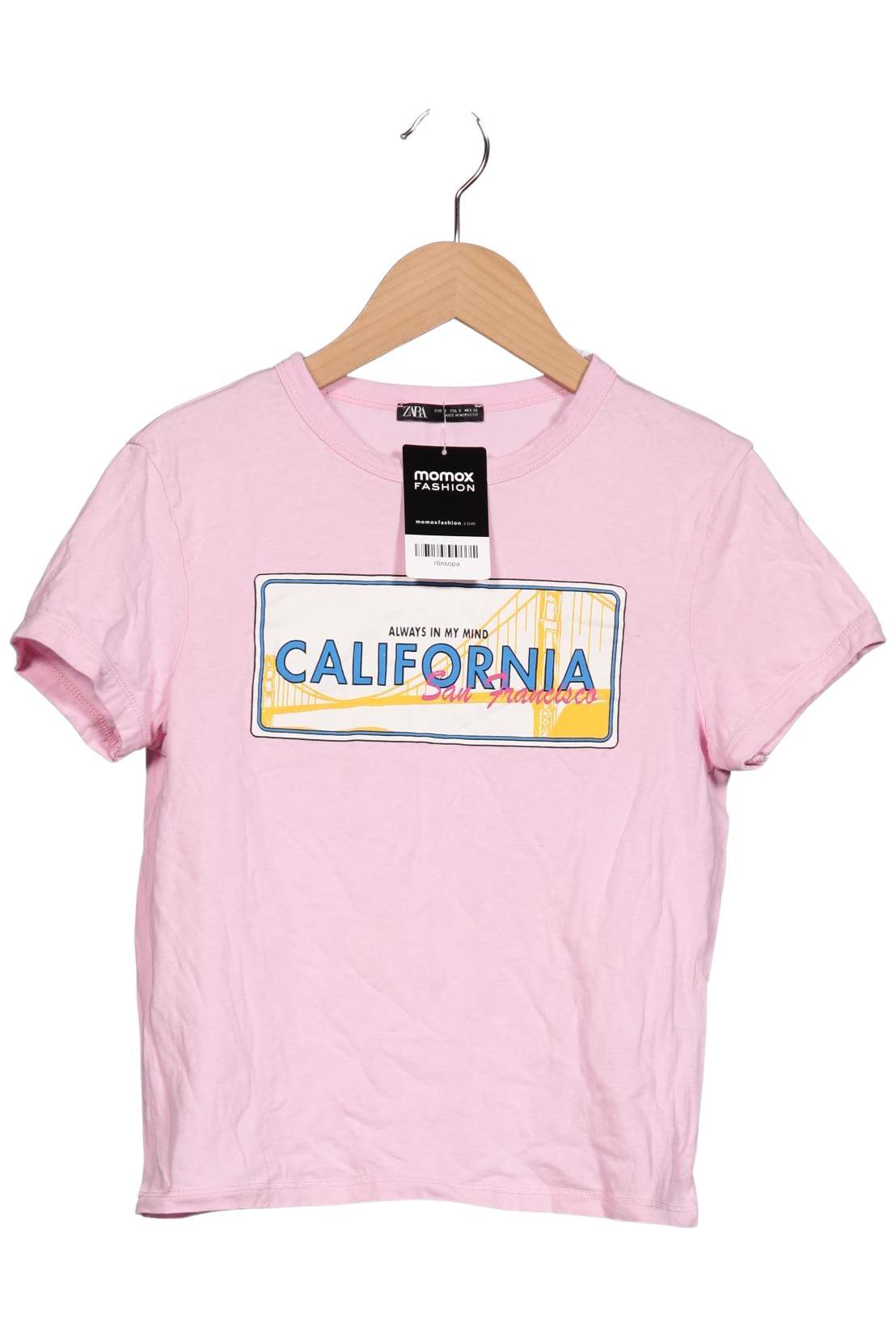 

Zara Damen T-Shirt, pink, Gr. 36