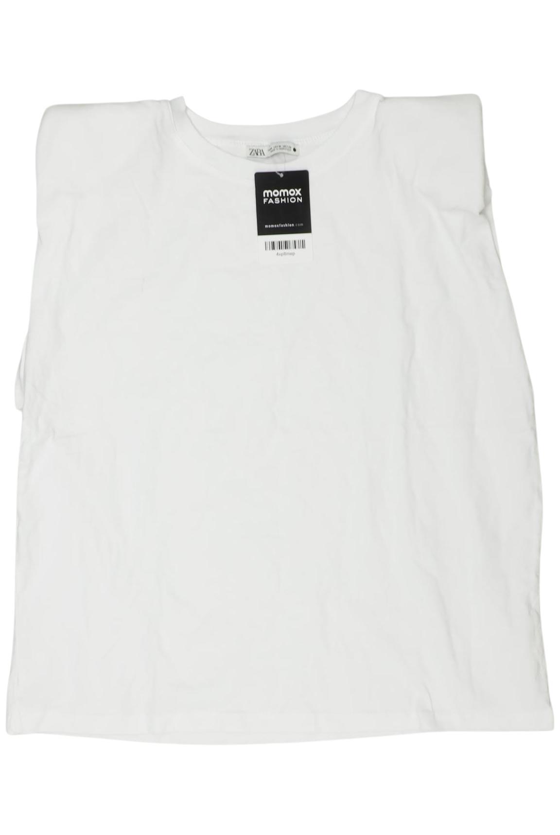 

Zara Damen T-Shirt, weiß, Gr. 38