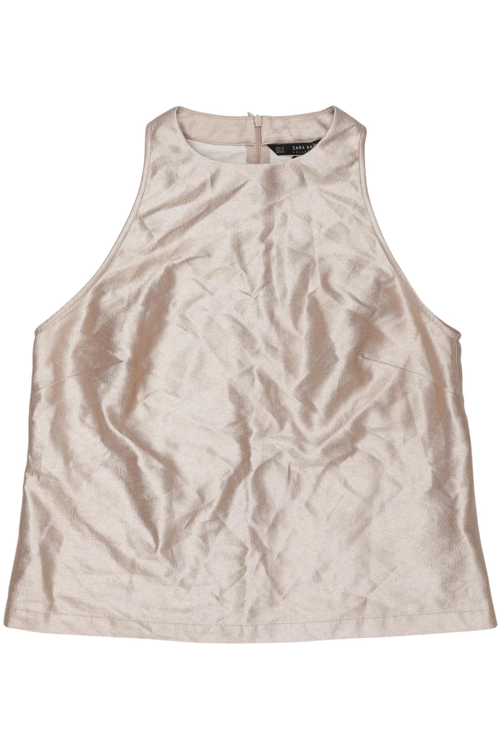 

Zara Damen Top, beige, Gr. 38