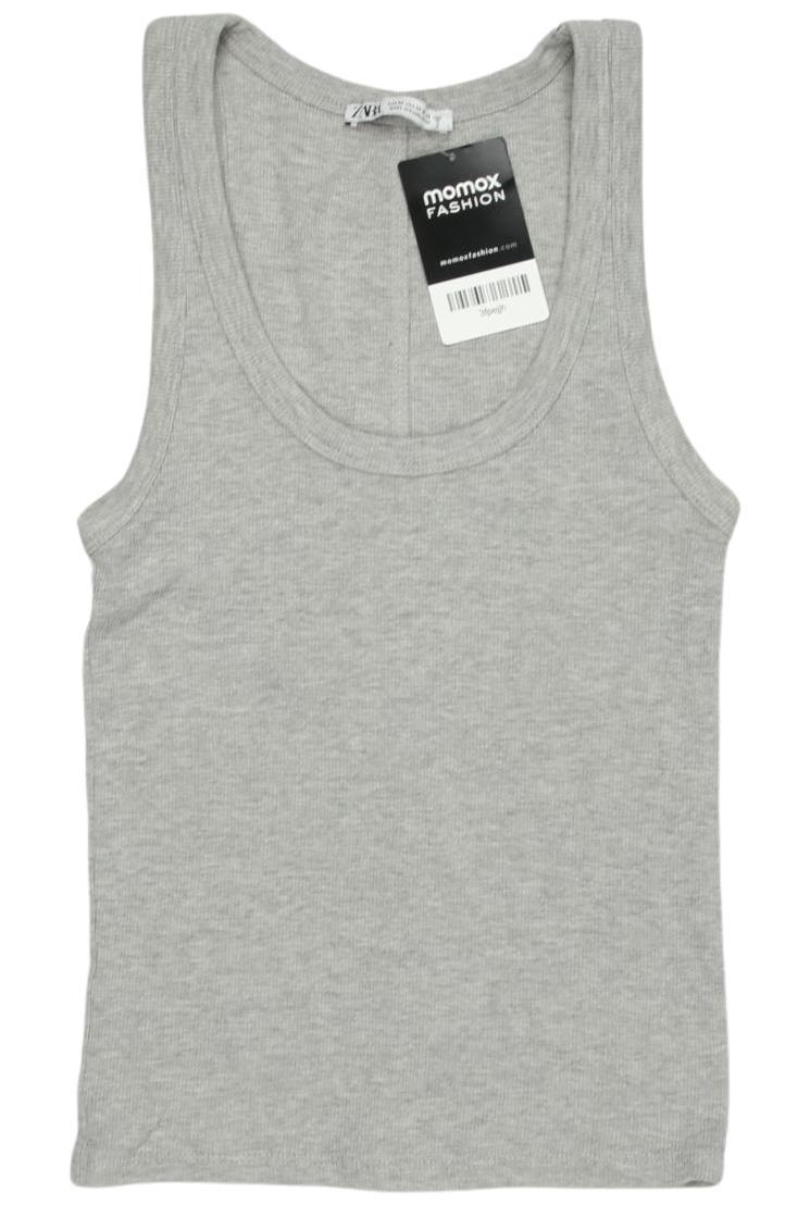 

Zara Damen Top, grau, Gr. 38
