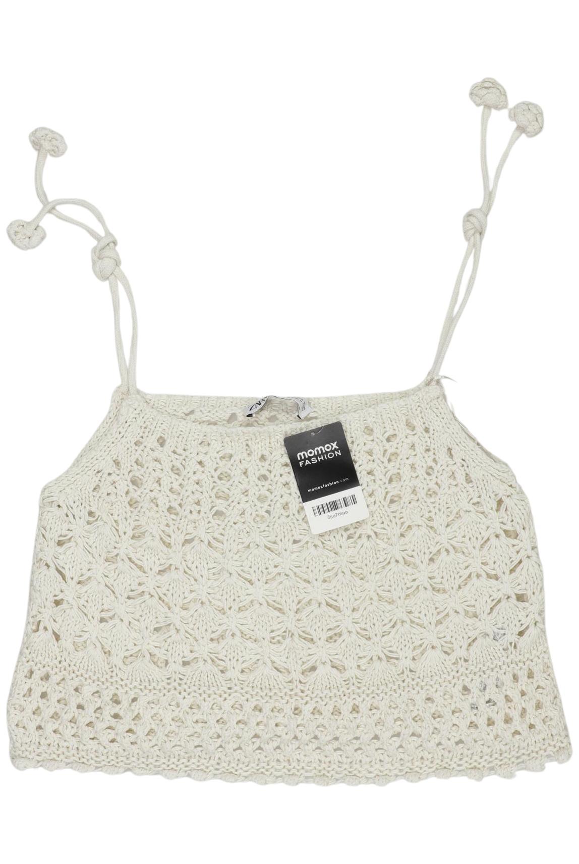 

Zara Damen Top, cremeweiß, Gr. 36