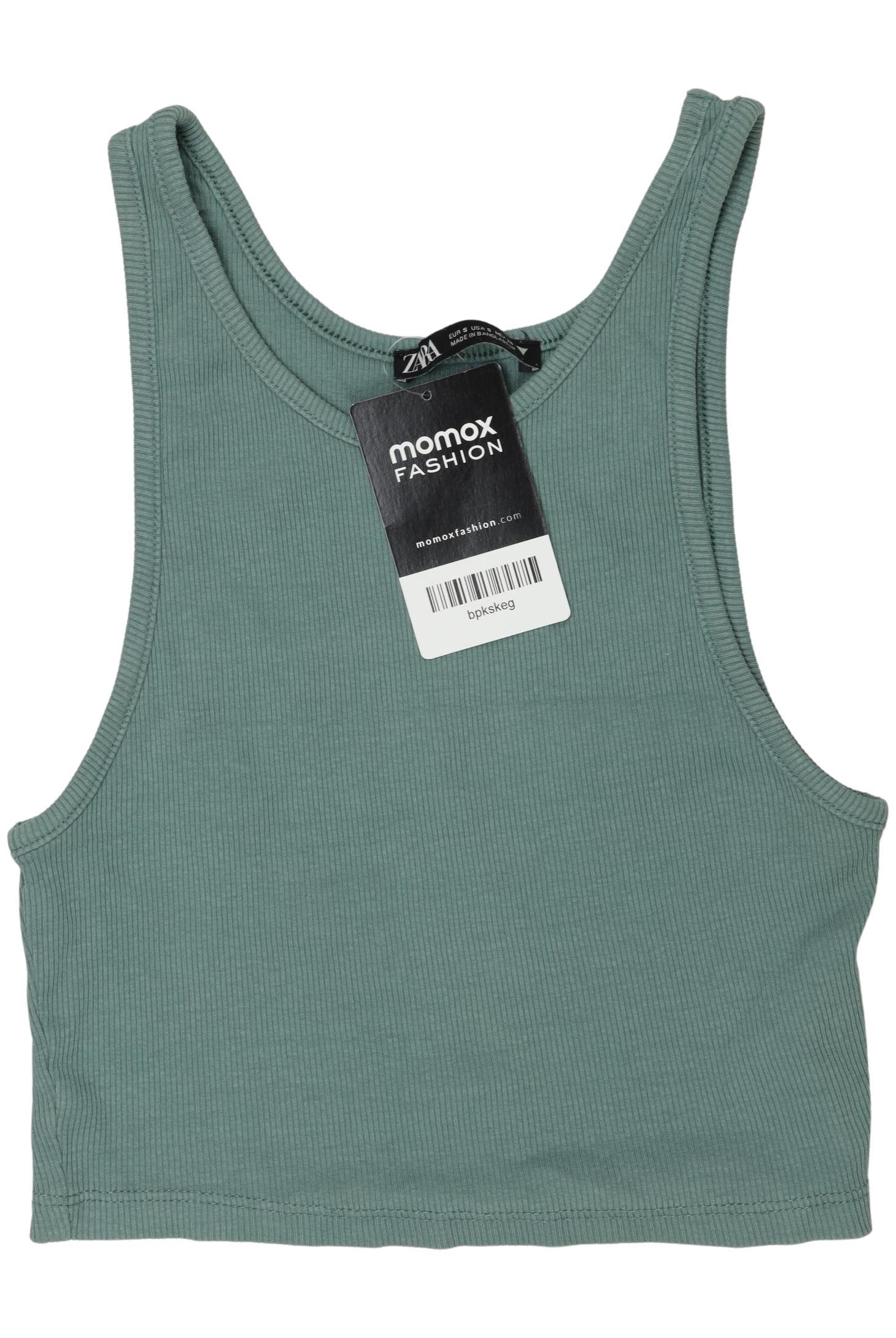 

Zara Damen Top, grün, Gr. 36