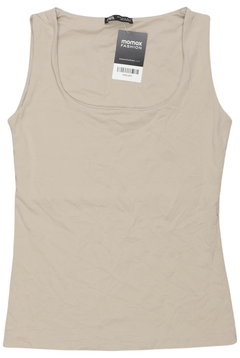 

Zara Damen Top, beige, Gr. 38