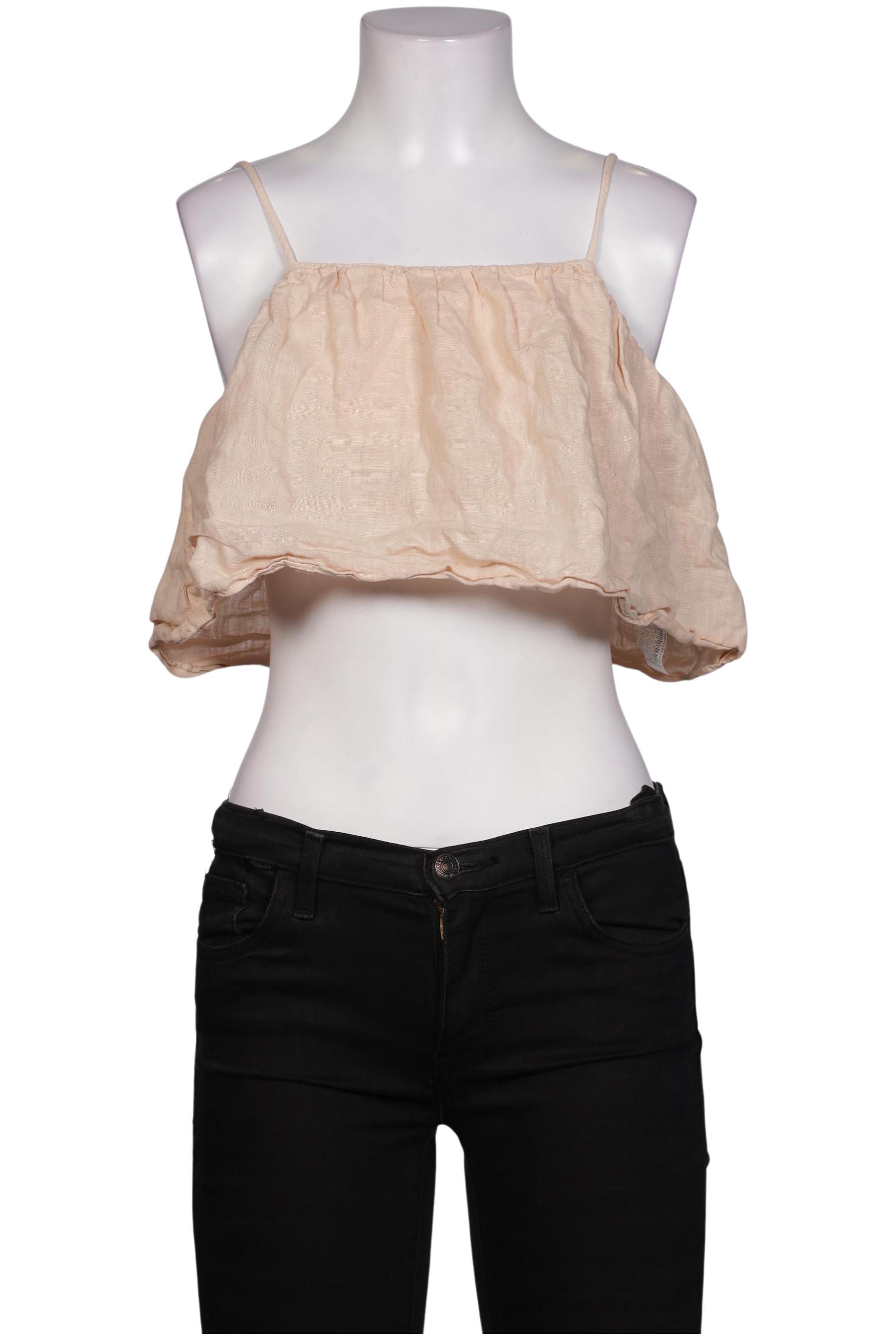 

Zara Damen Top, beige, Gr. 34