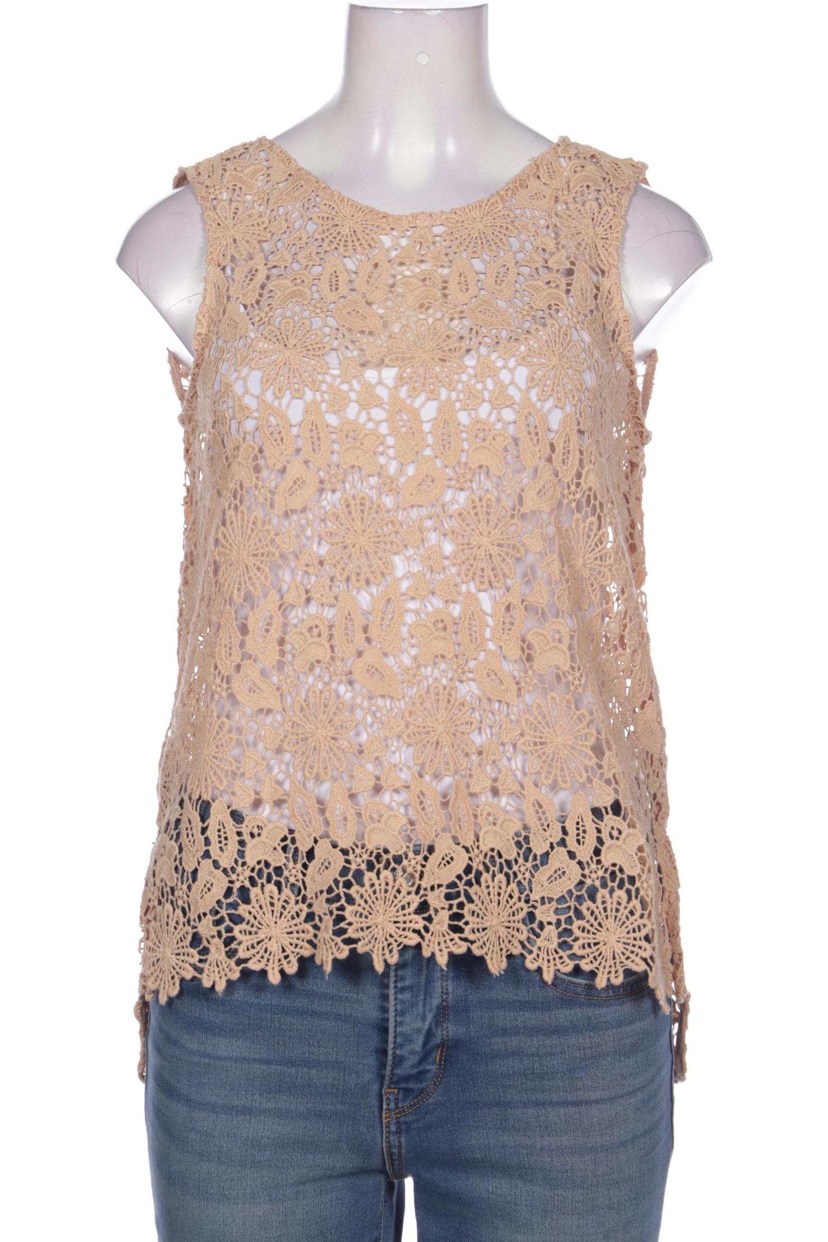 

Zara Damen Top, beige, Gr. 34
