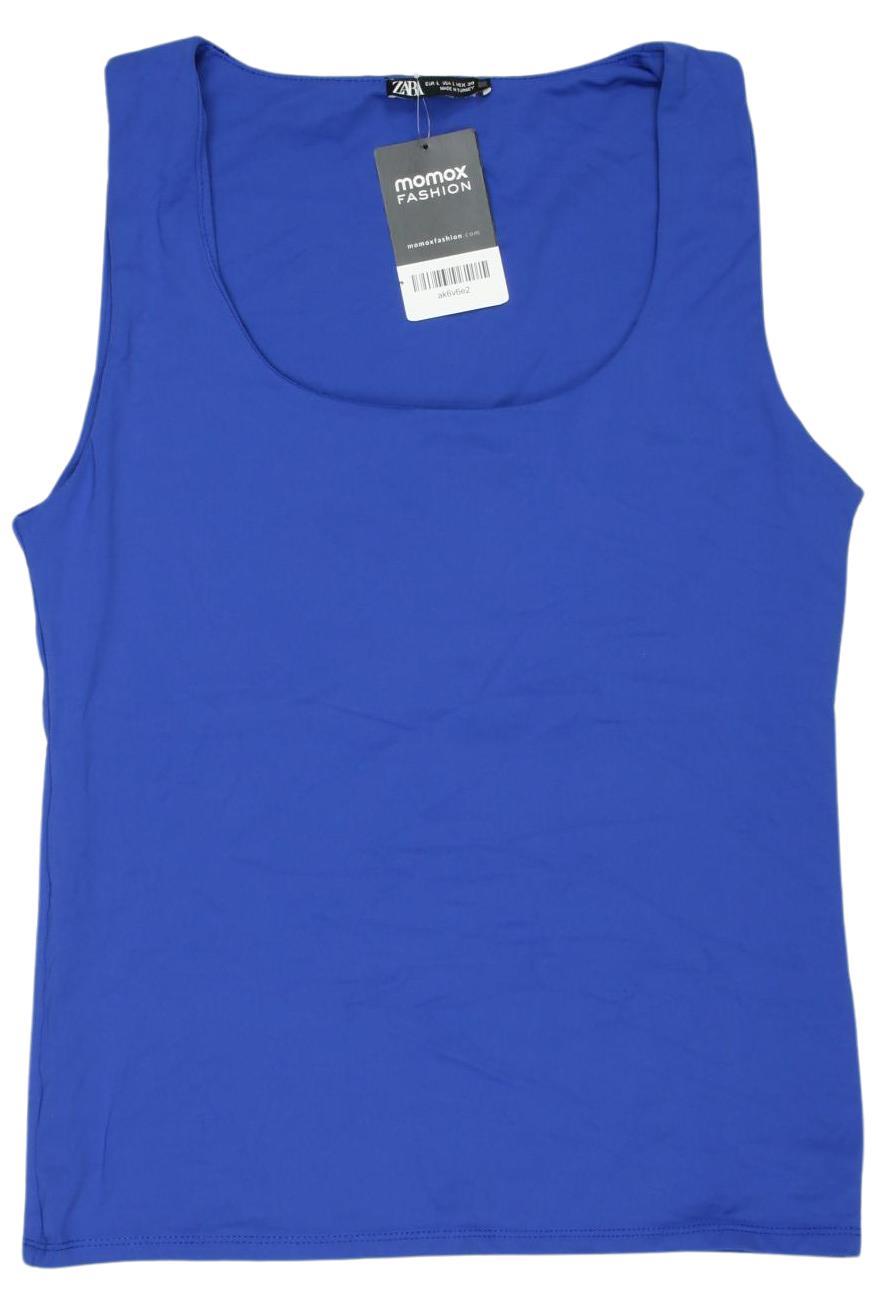 

Zara Damen Top, blau, Gr. 42