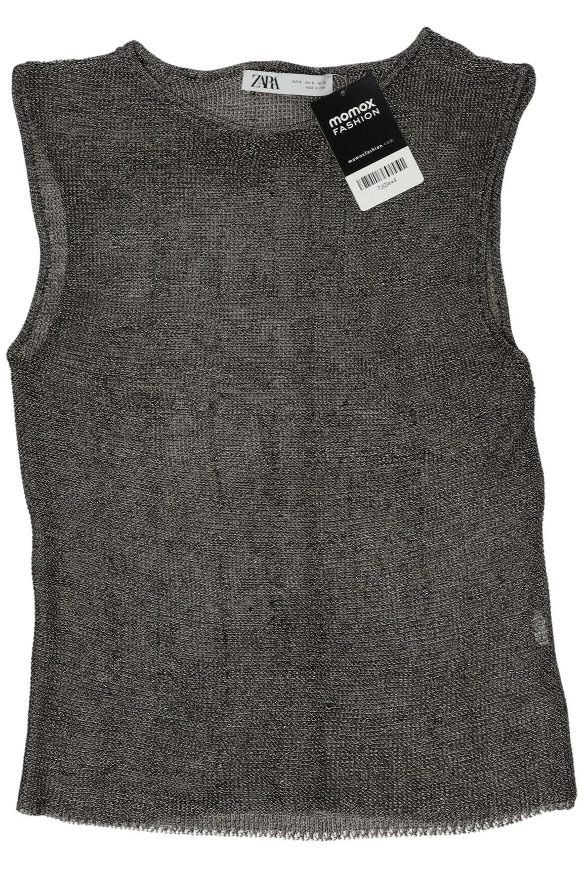 

Zara Damen Top, grau, Gr. 36