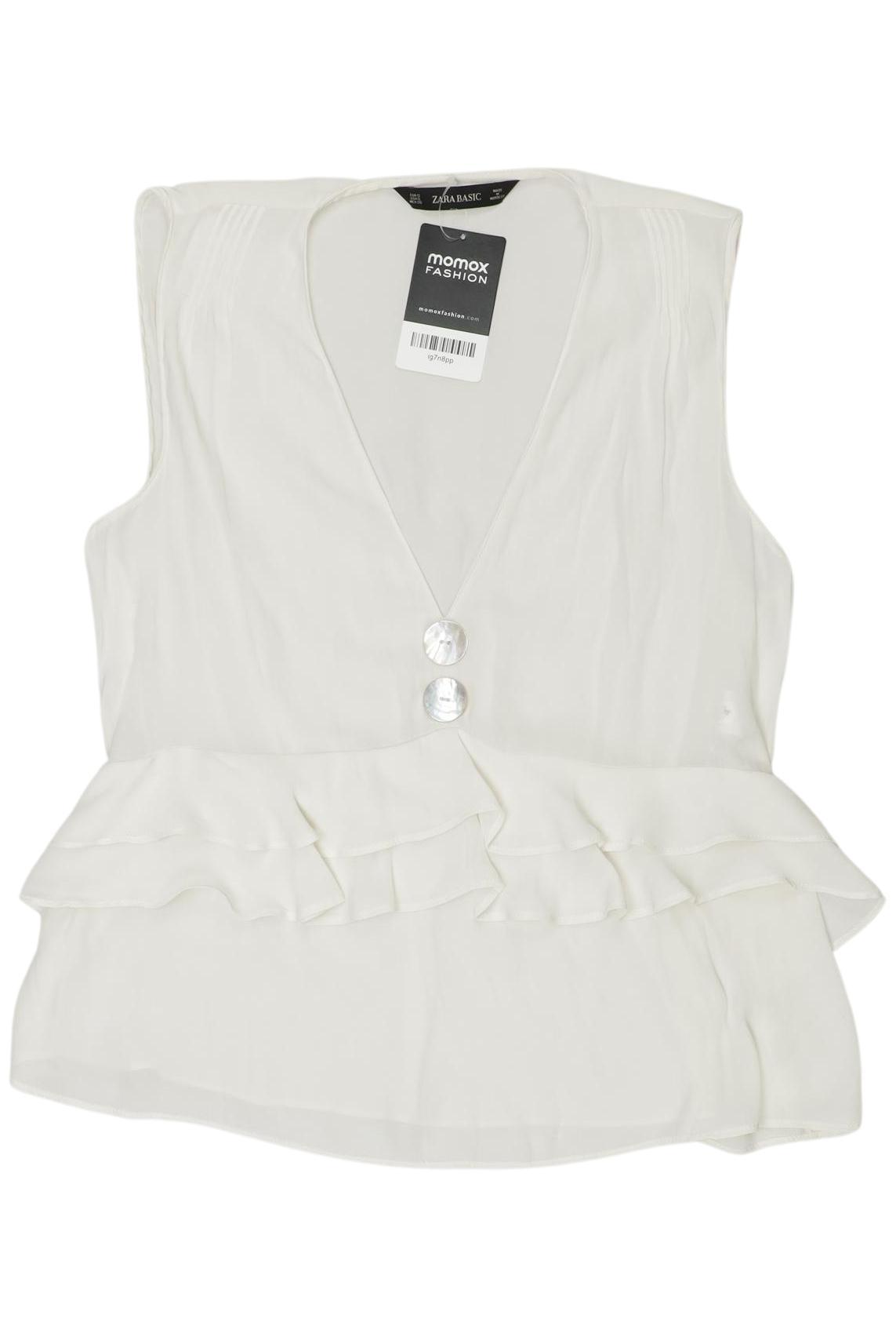 

Zara Damen Top, cremeweiß, Gr. 36