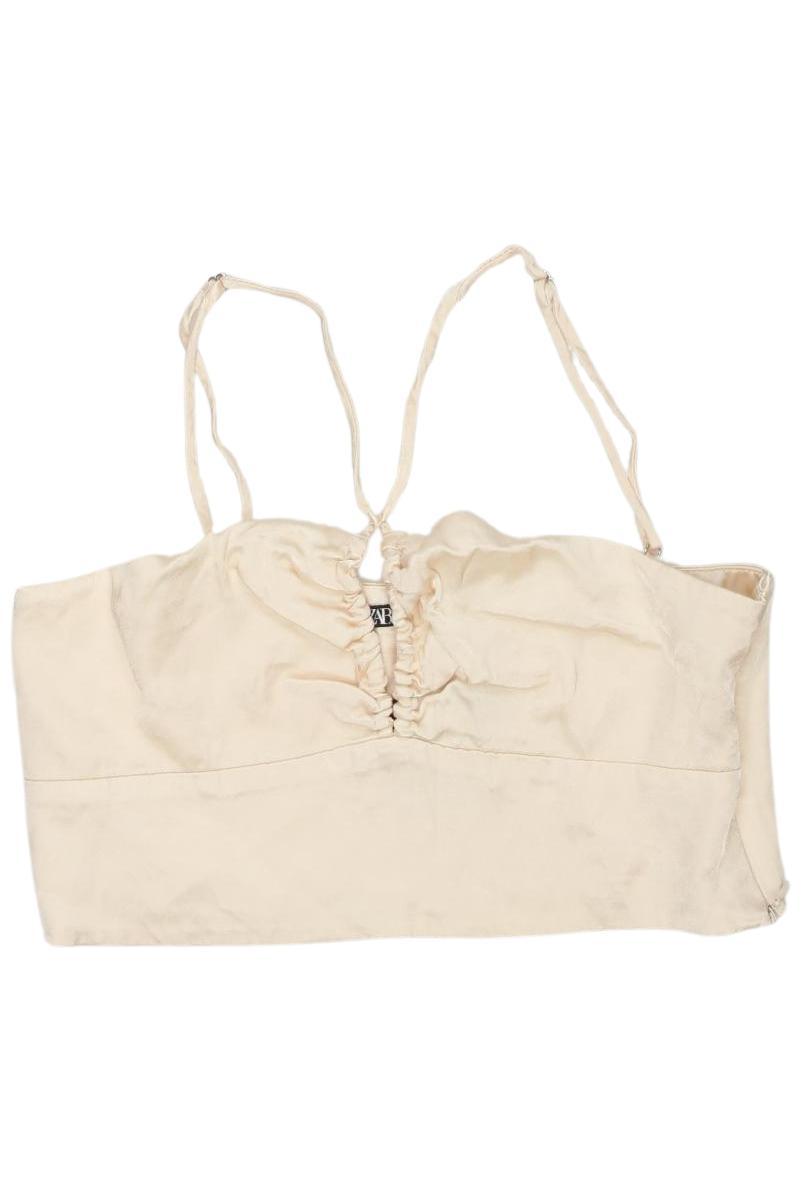 

Zara Damen Top, cremeweiß, Gr. 36