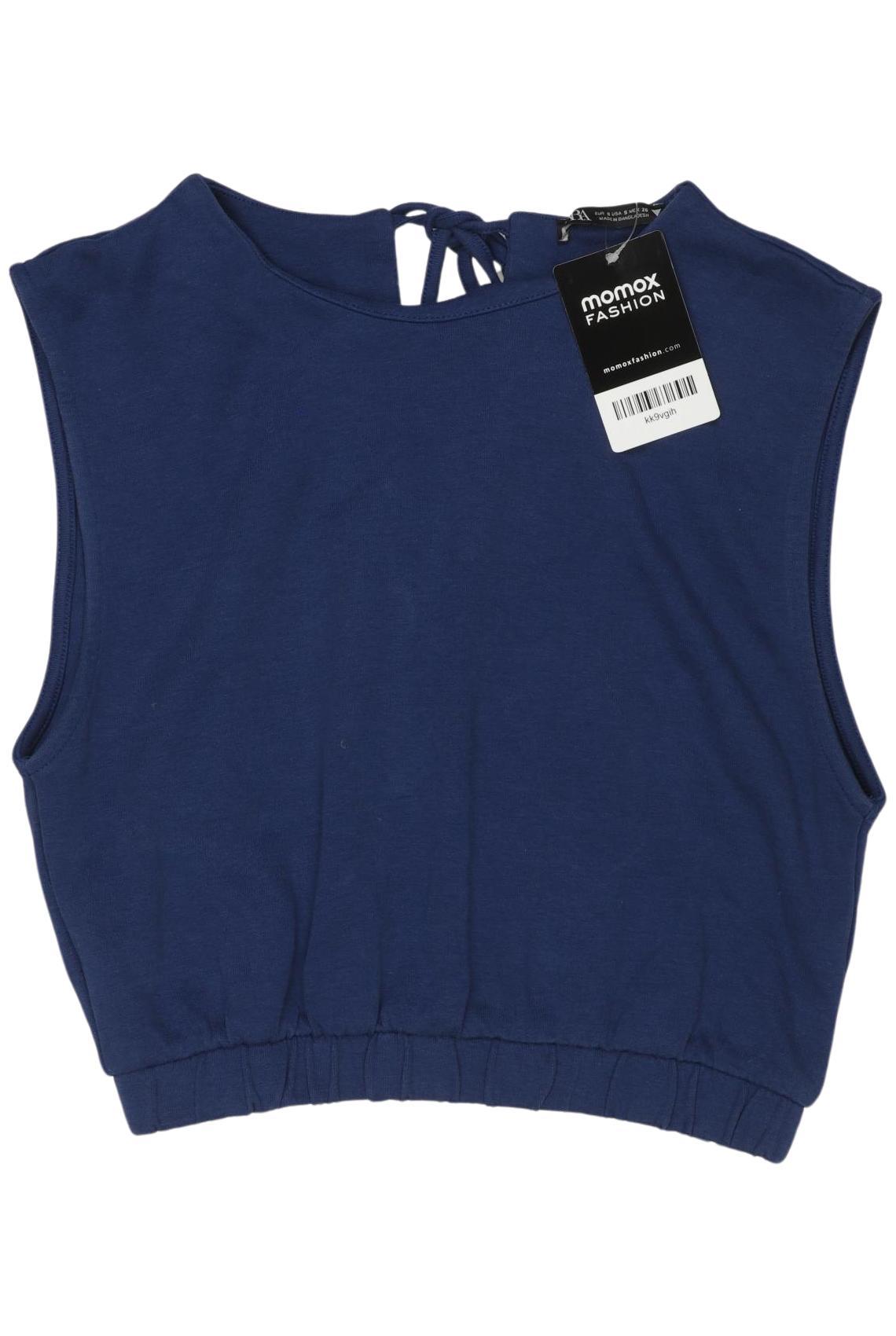 

Zara Damen Top, marineblau, Gr. 36