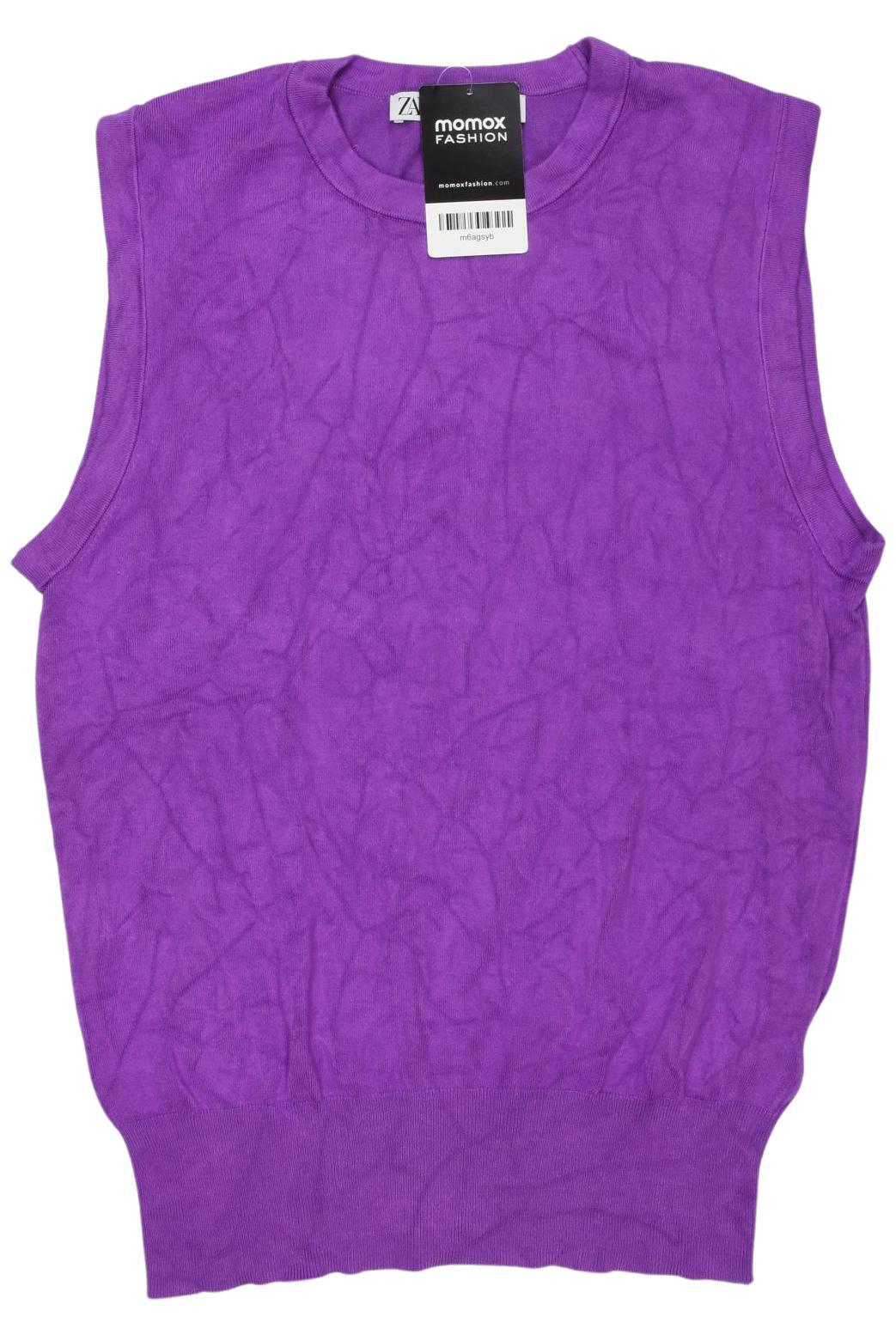 

Zara Damen Top, flieder, Gr. 42