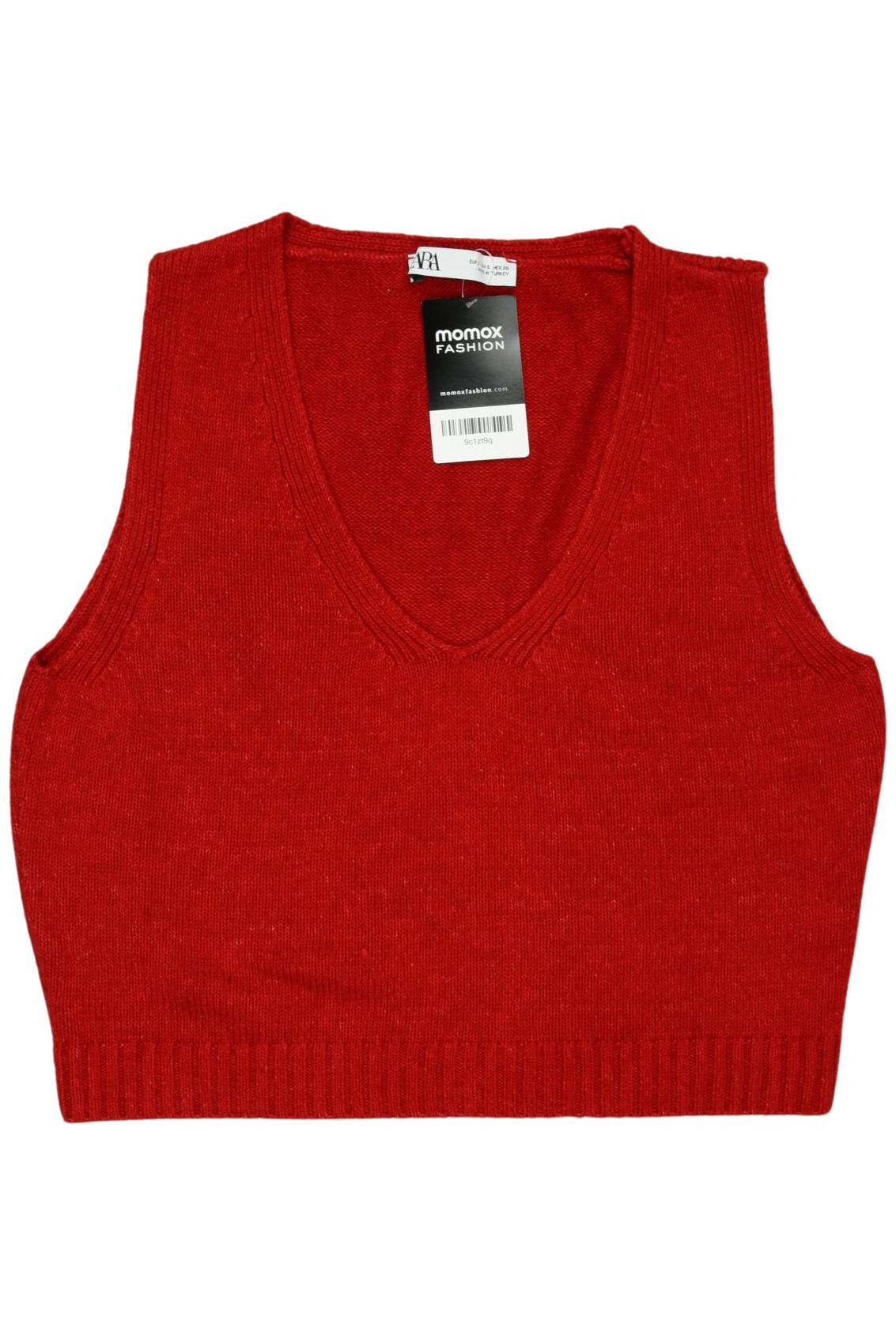 

Zara Damen Top, rot, Gr. 36