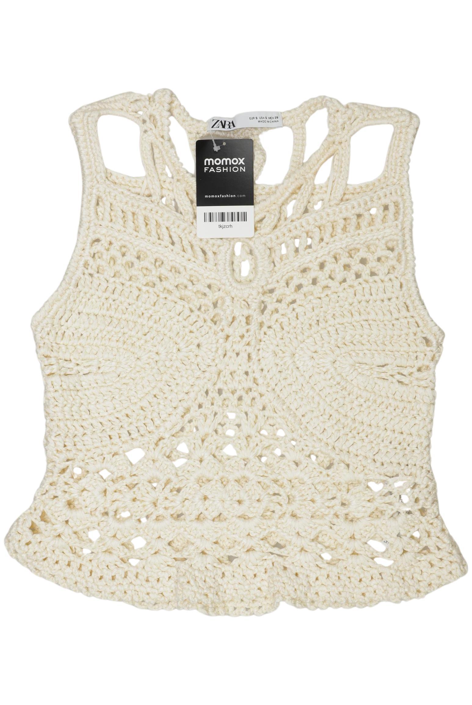 

Zara Damen Top, beige, Gr. 36