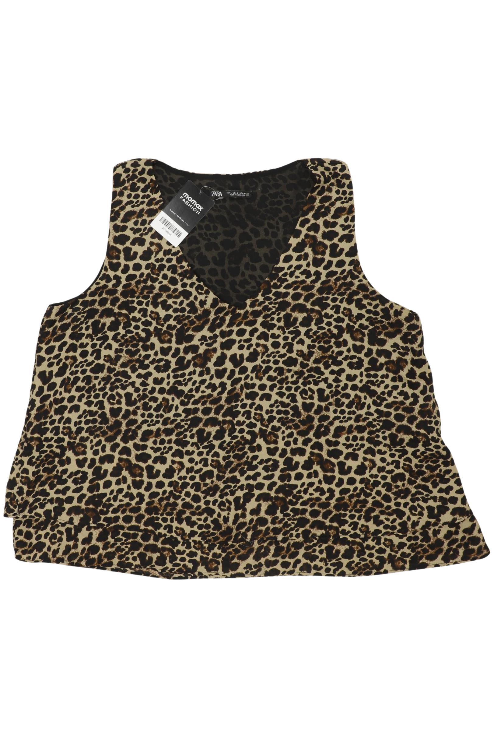 

Zara Damen Top, braun, Gr. 42