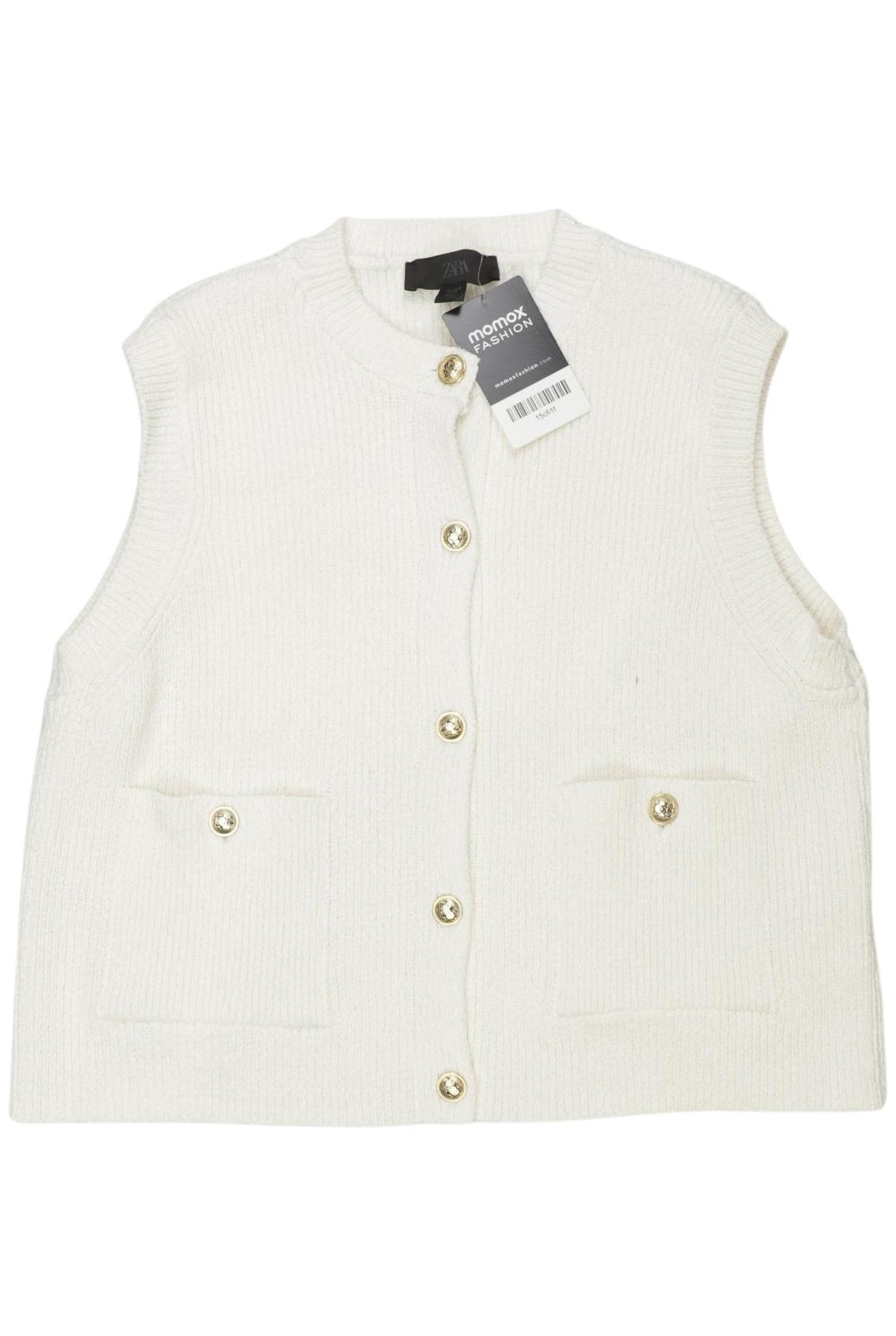 

Zara Damen Weste, weiß, Gr. 38