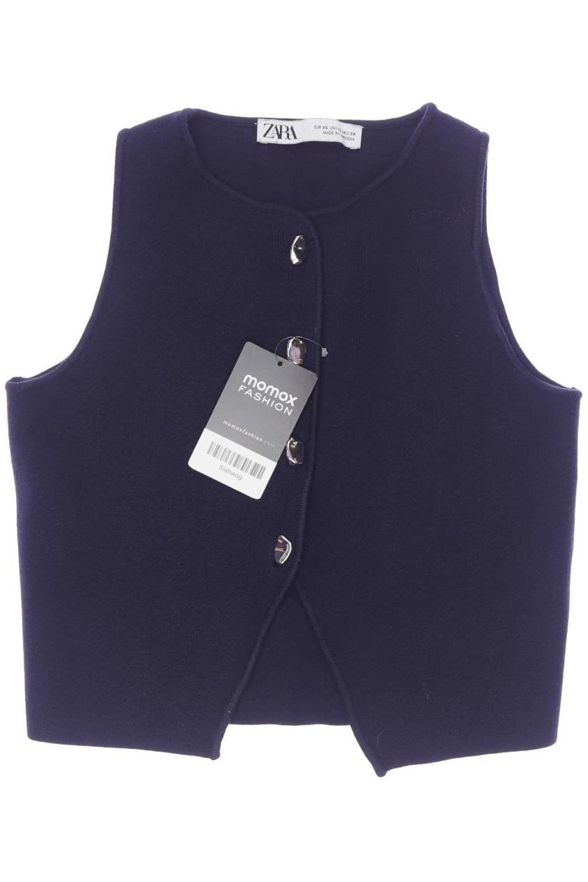 

Zara Damen Weste, marineblau, Gr. 34