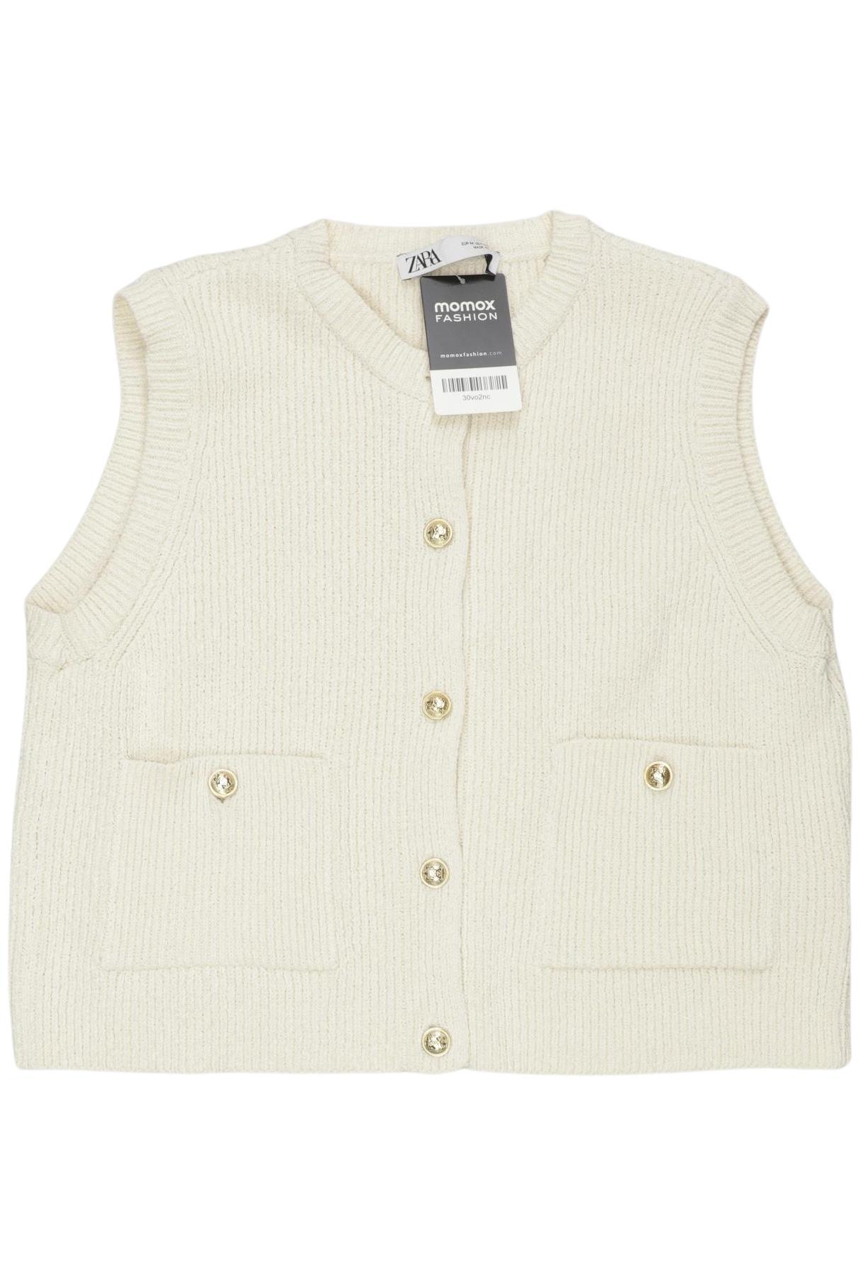 

Zara Damen Weste, cremeweiß, Gr. 38