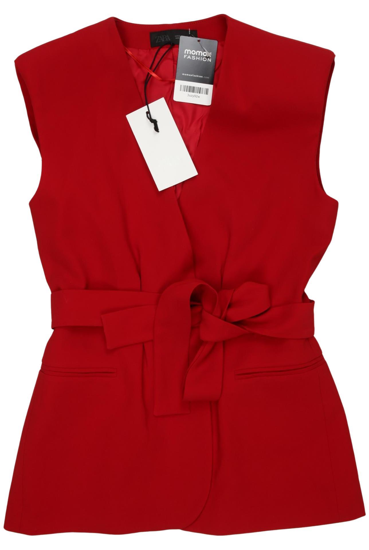 

Zara Damen Weste, rot, Gr. 36