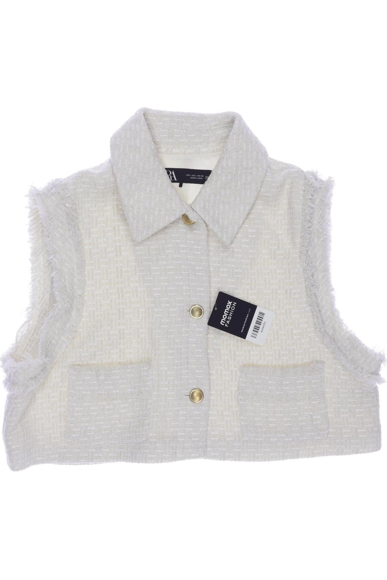 

Zara Damen Weste, cremeweiß, Gr. 42